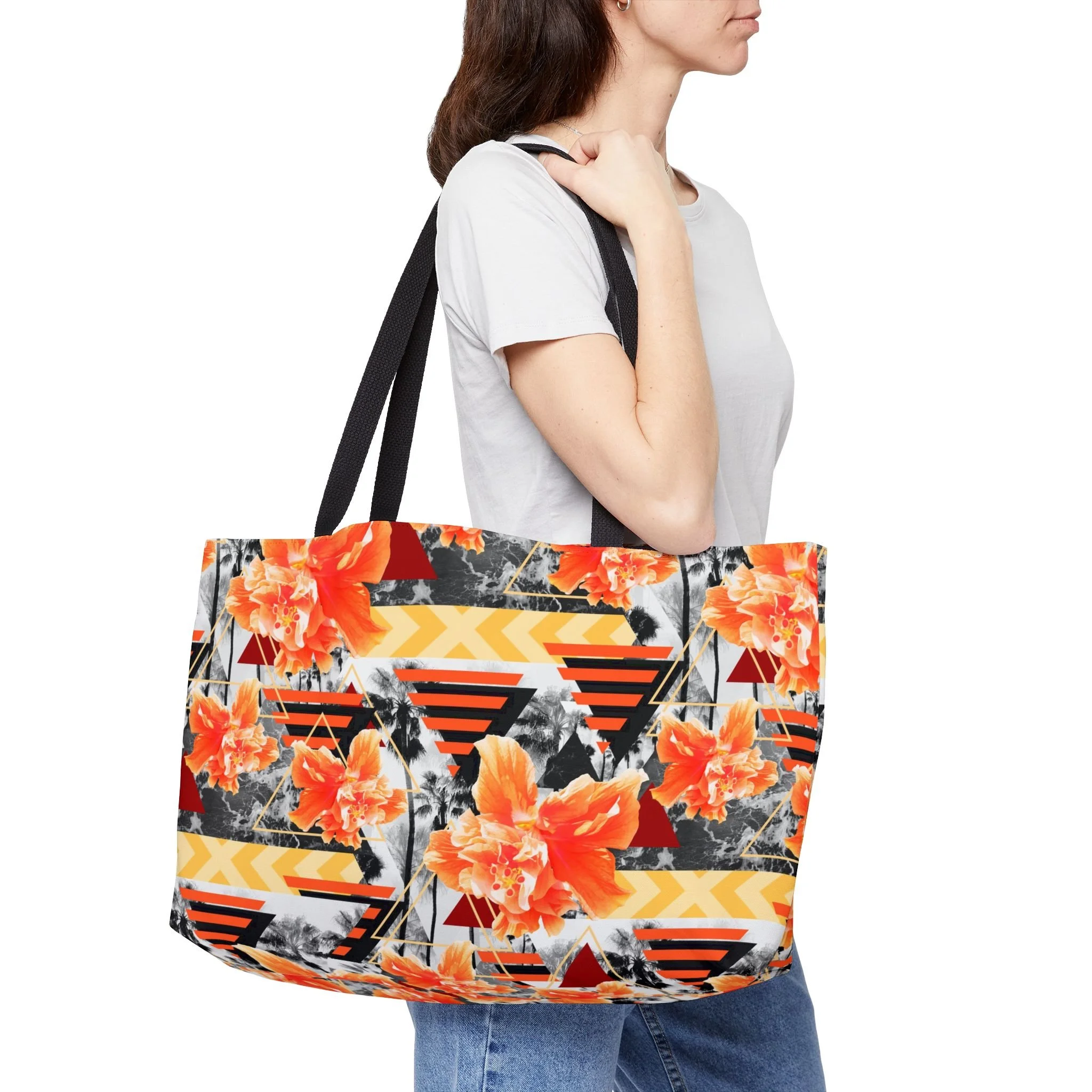 Wild Orange Hibiscus - Weekender Bag Context 2.png