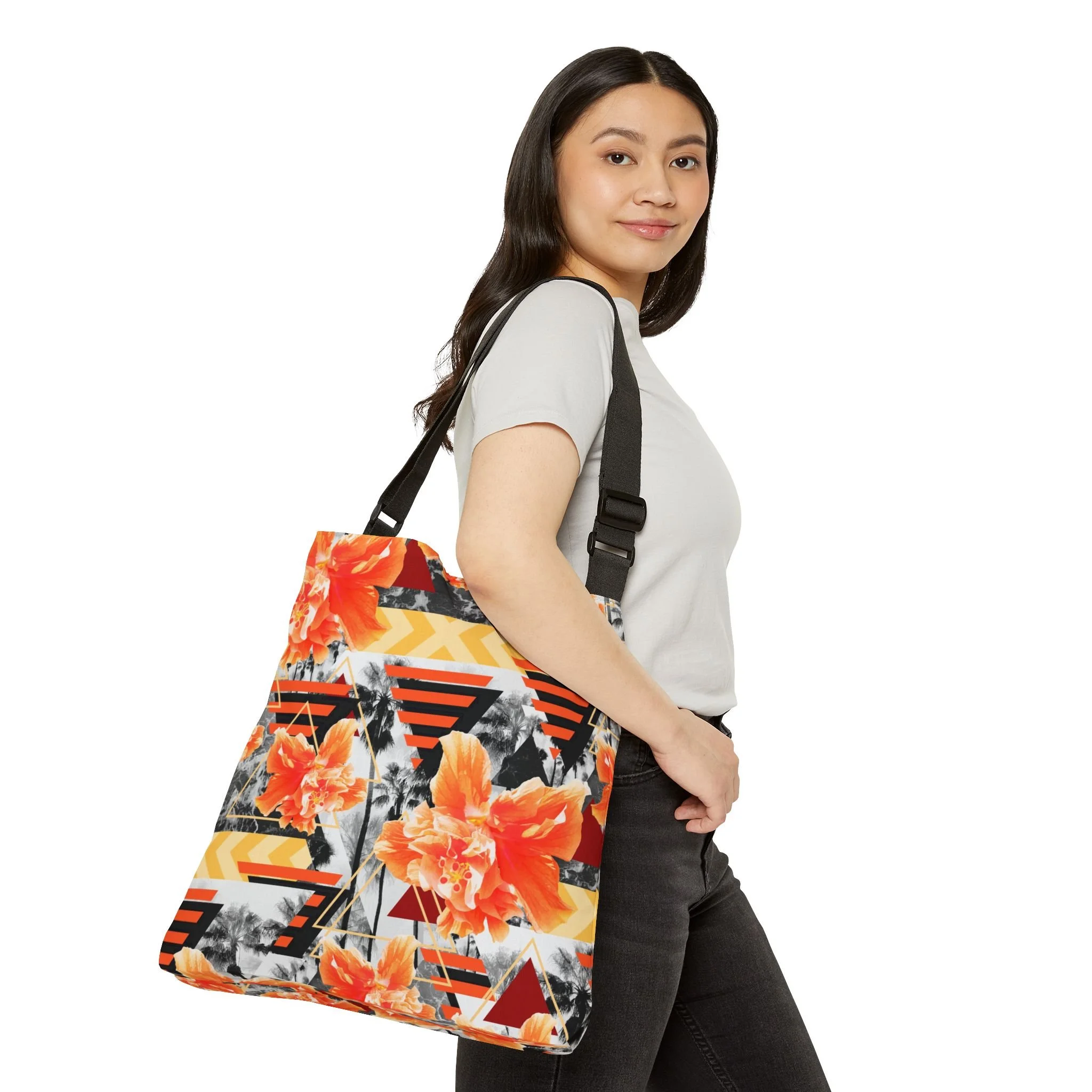 Wild Orange Hibiscus - Tote Bag 18x18 Person 1 Adjustable.png