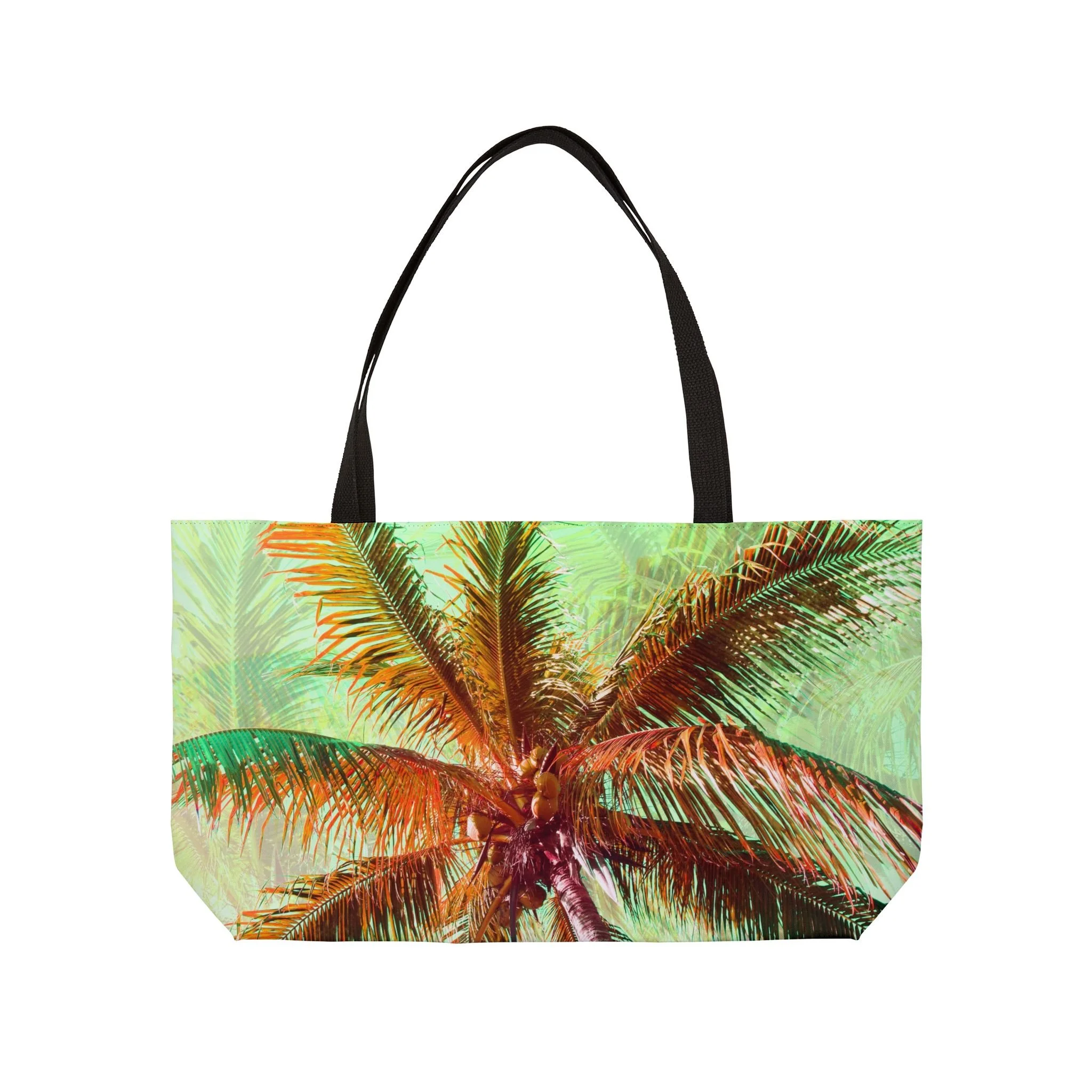 Sunburst Palm - Weekender Bag Front.png