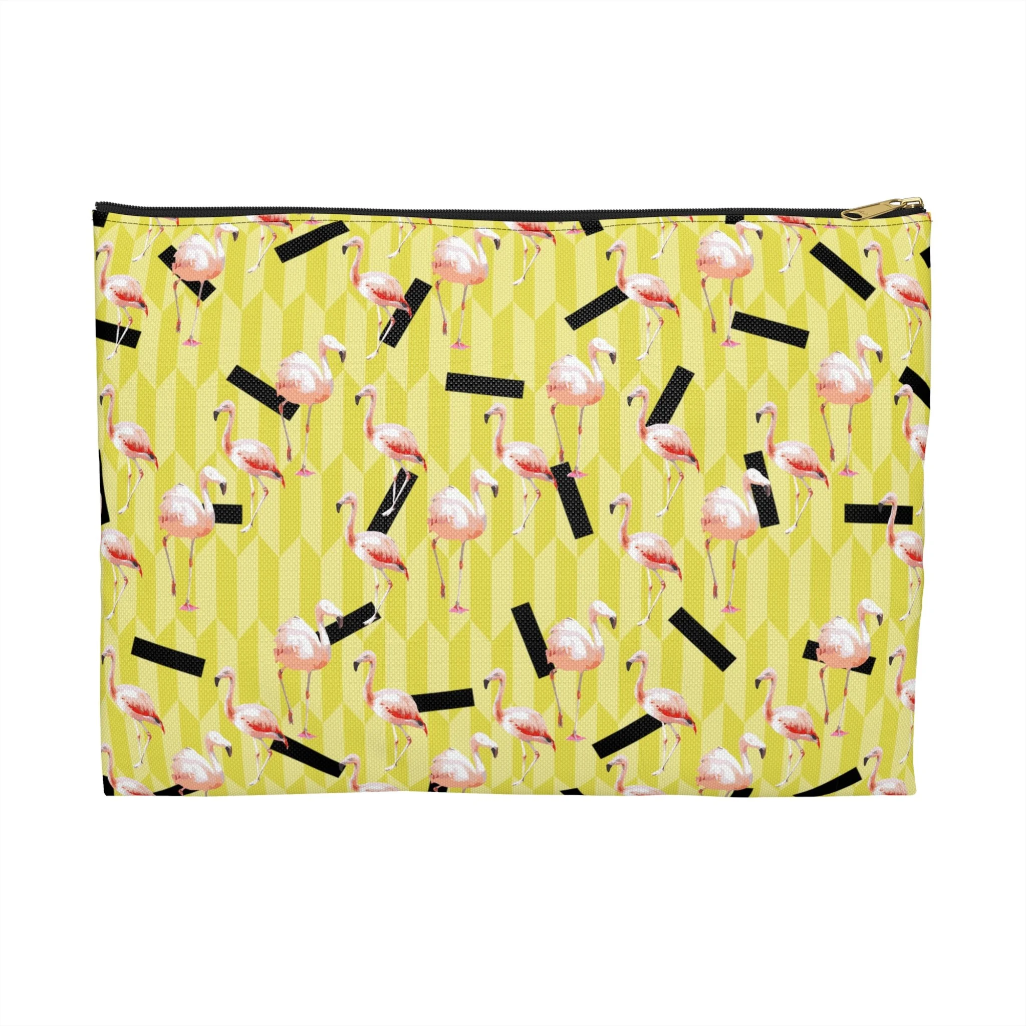 Lemon Flamingos - Carry-All Pouch