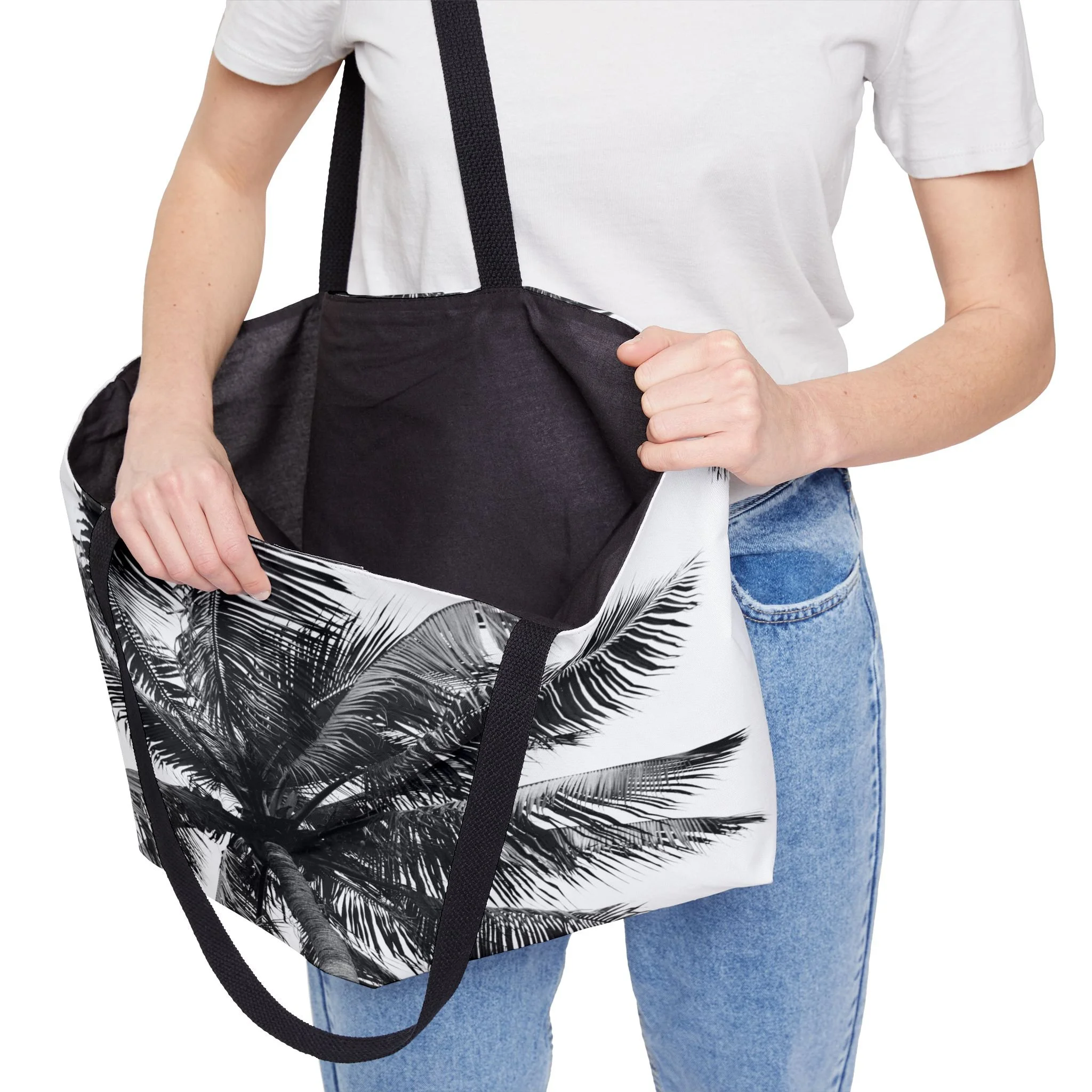 Caribbean Black Palm - Weekender Bag Back Context 3.png
