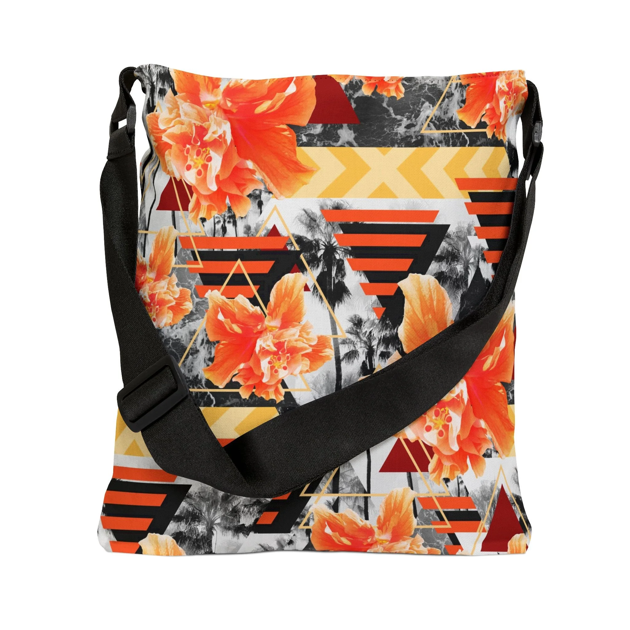 Wild Orange Hibiscus - Tote Bag 16x16 Context Adjustable.png