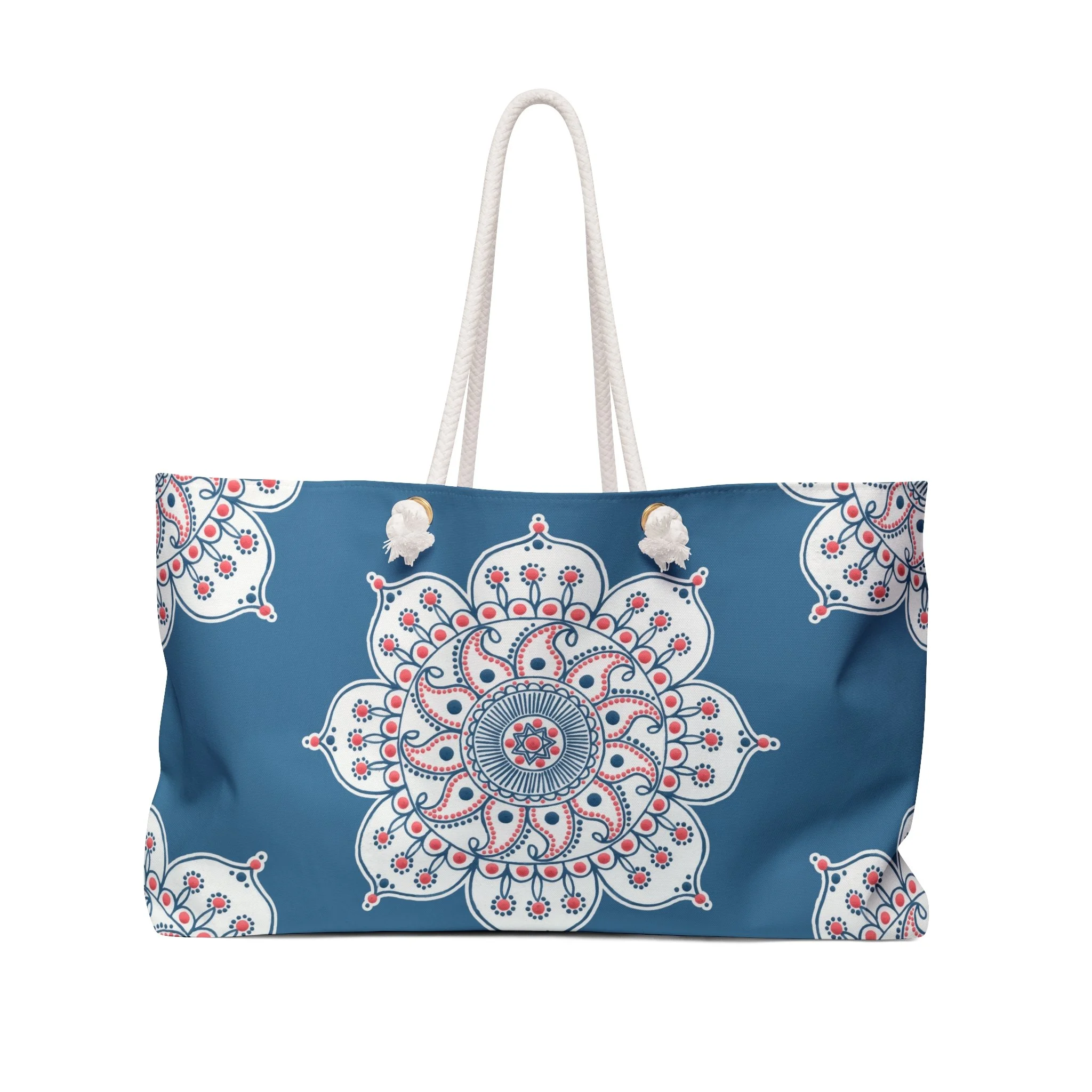 Paisley Mandala by Erin Witters - Weekender Rope Tote Front.png