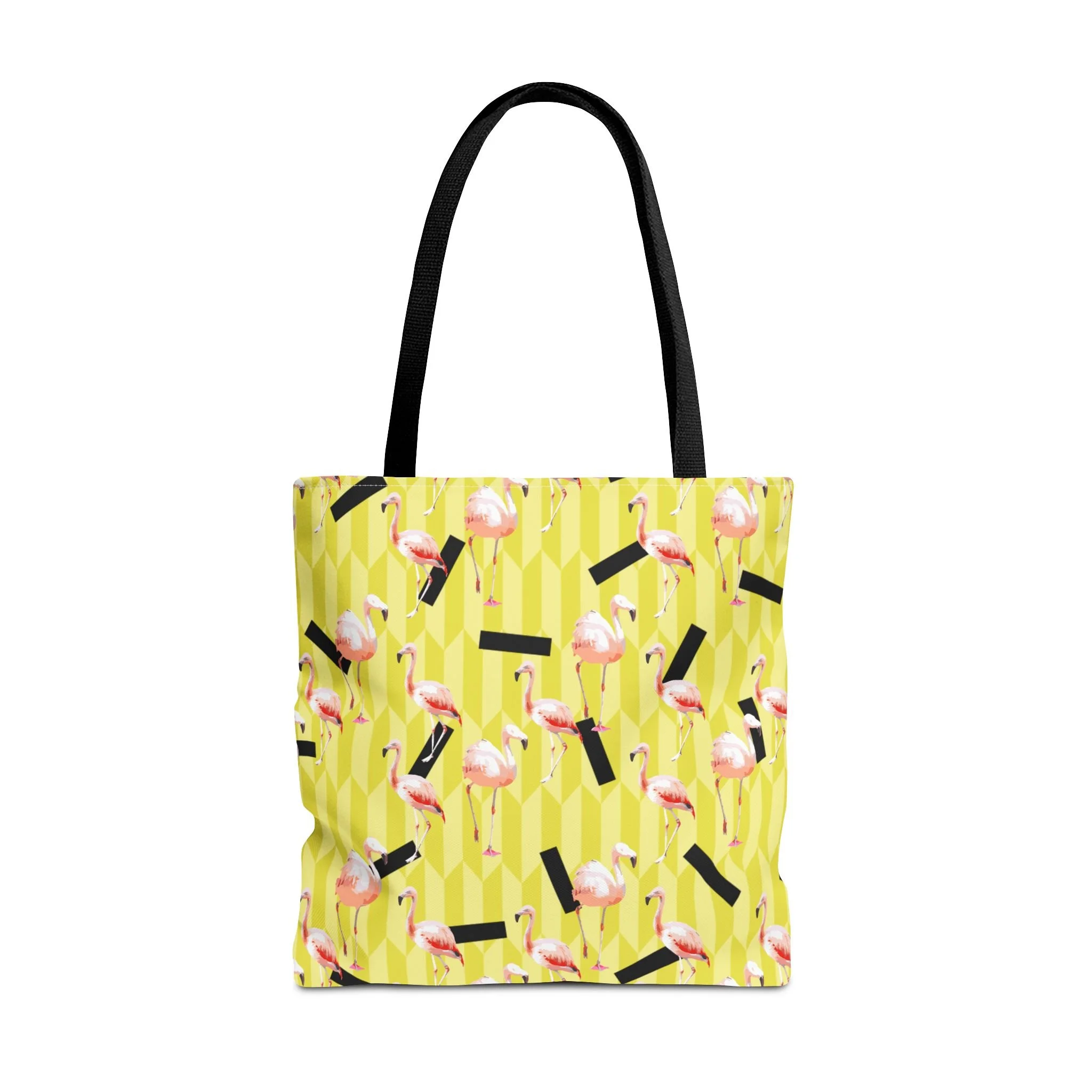 Lemon Flamingos - Tote Bag 18x18 Front.png