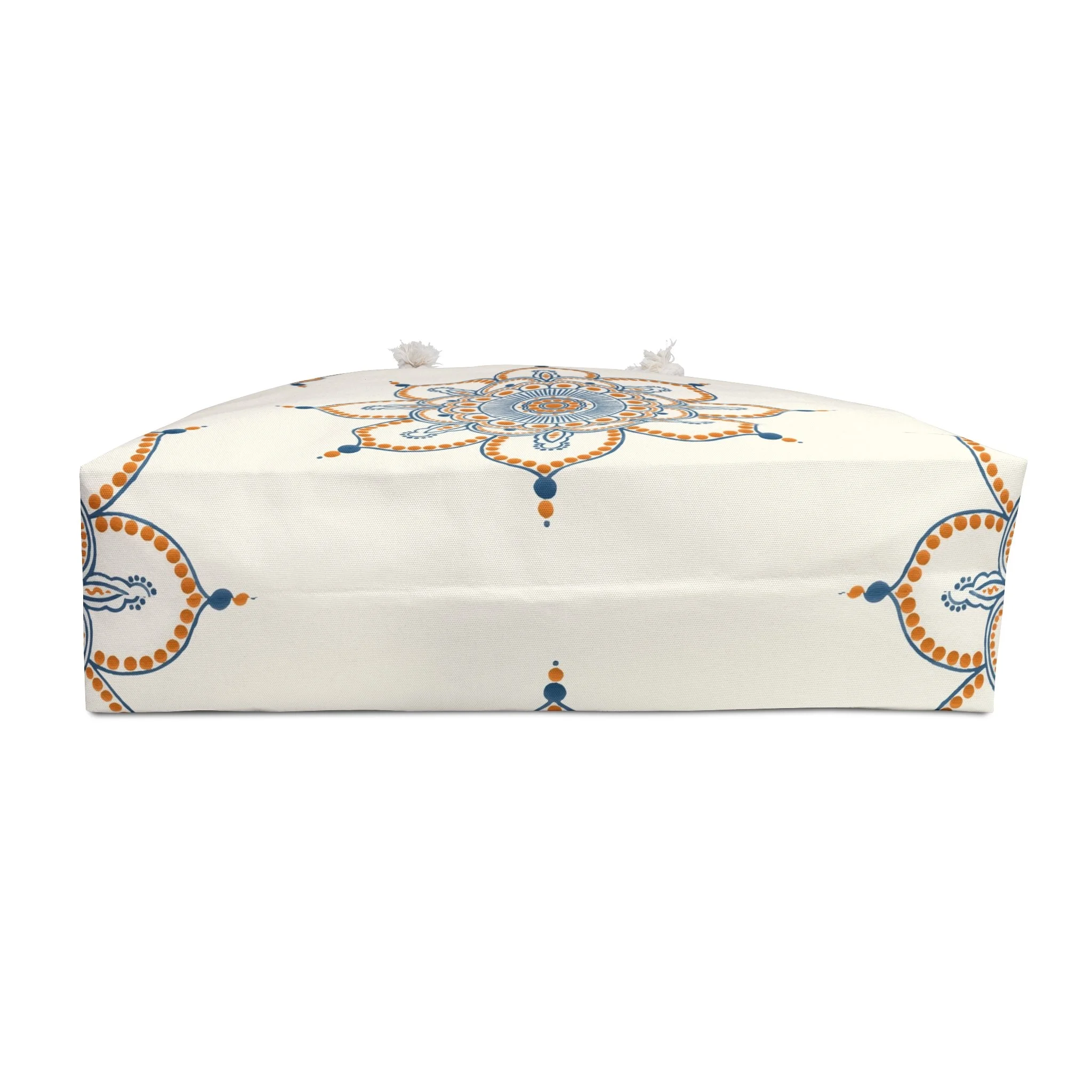 Orange Mandala by Erin Witters - Weekender Rope Tote Bottom.png