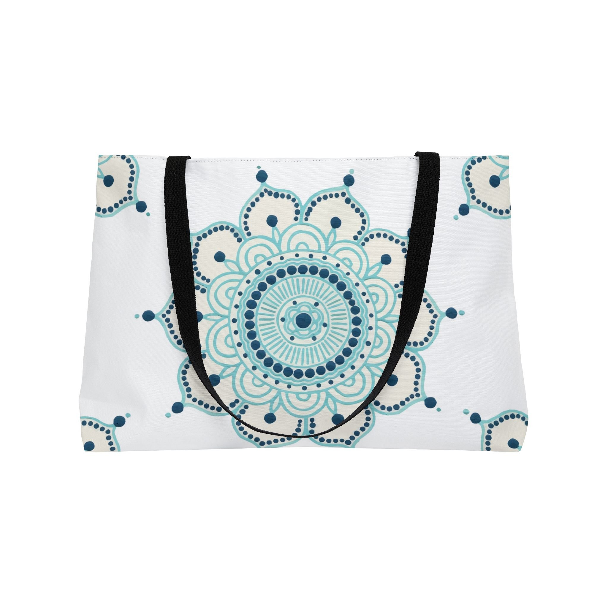 Blue Mandala by Erin Witters - Weekender Tote Front Open.png