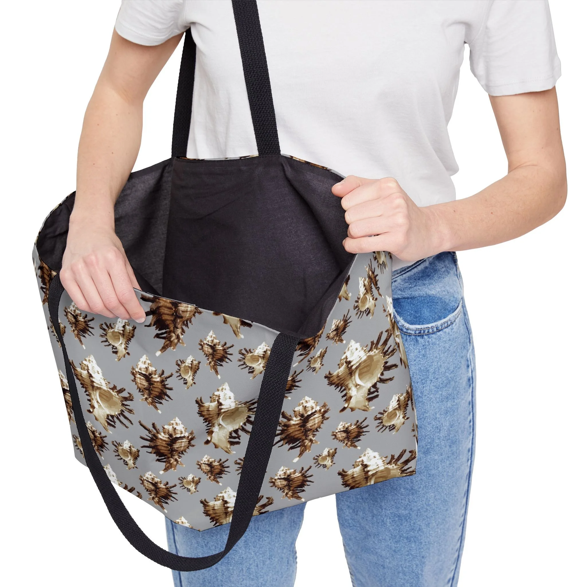 Spiky Conches (on Gray) - Weekender Bag Context 3.png