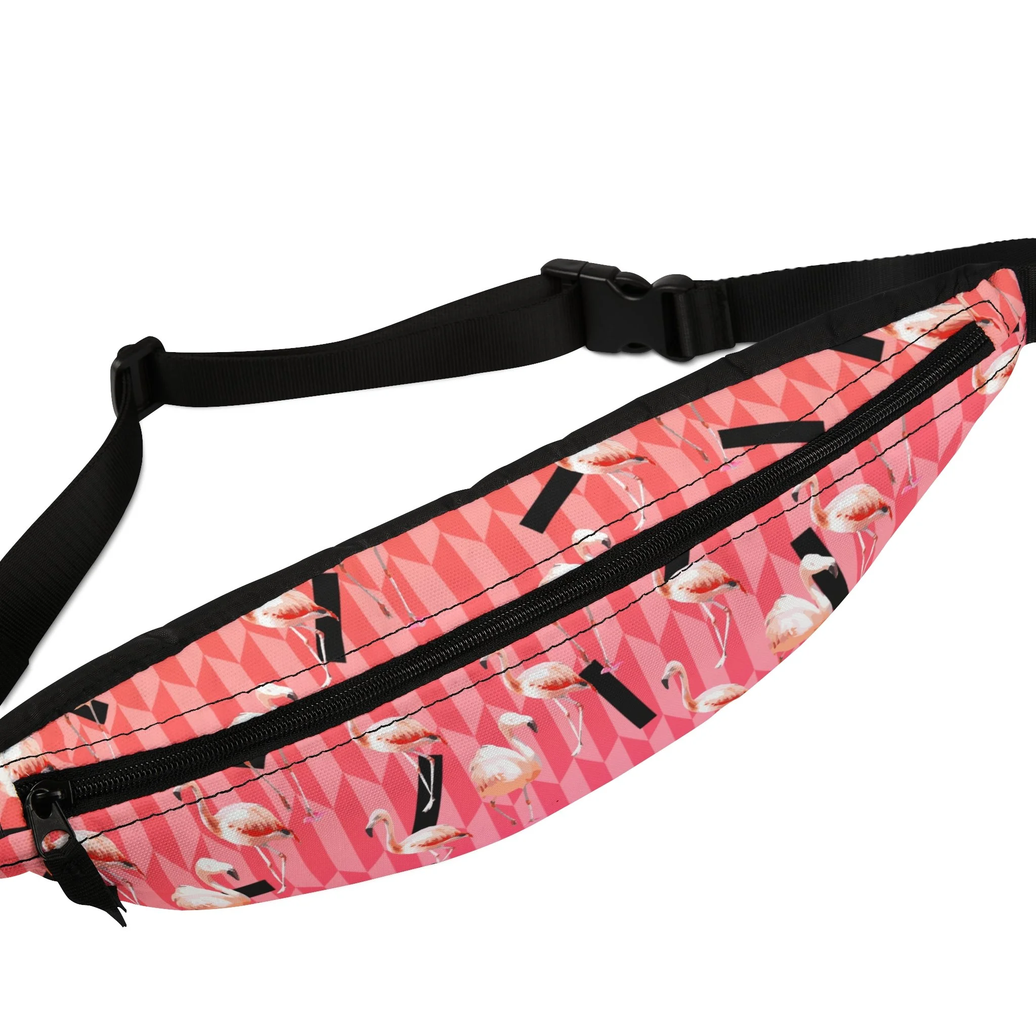 Candy Flamingos - Fanny Pack Top.png