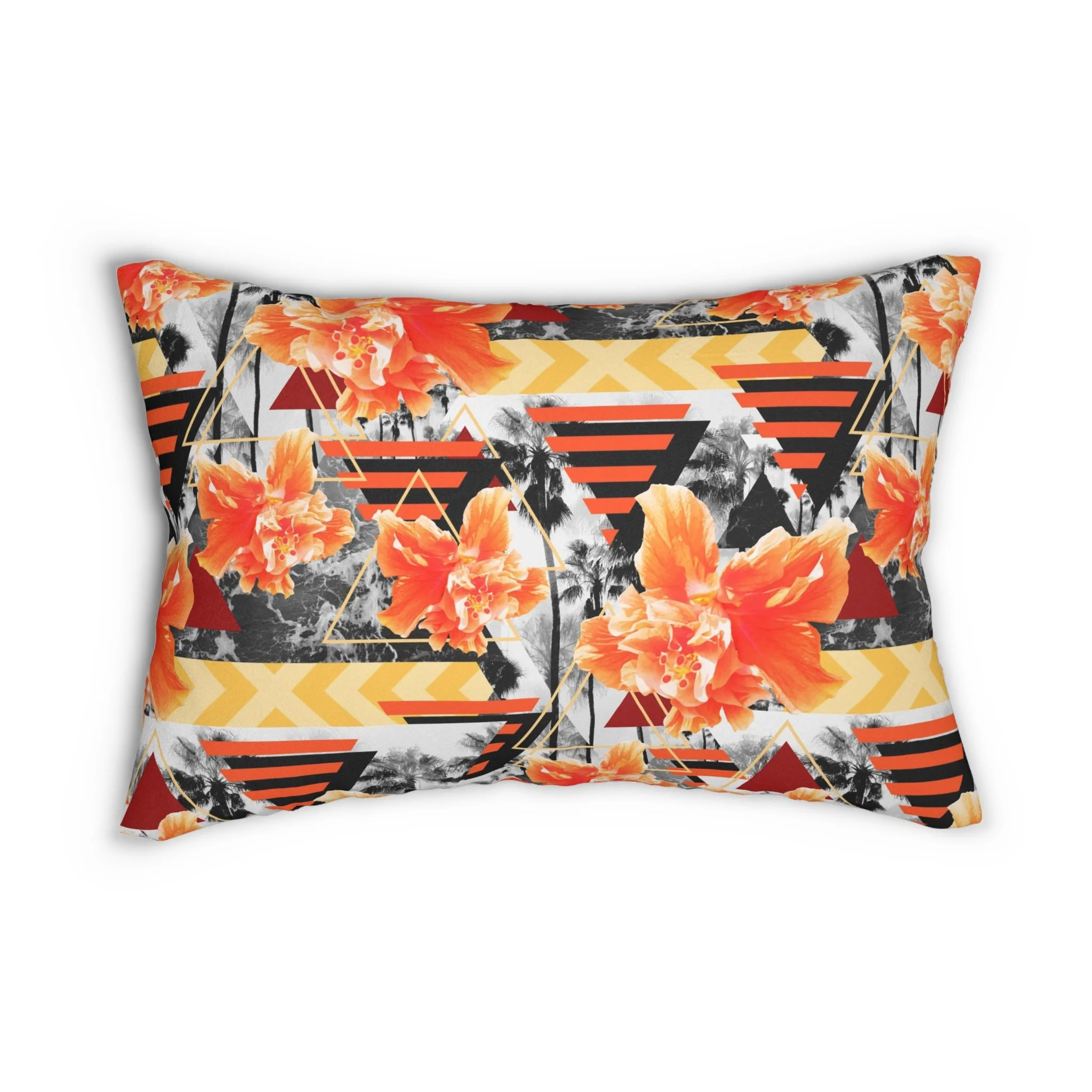Wild Orange Hibiscus - Lumbar Pillow.png