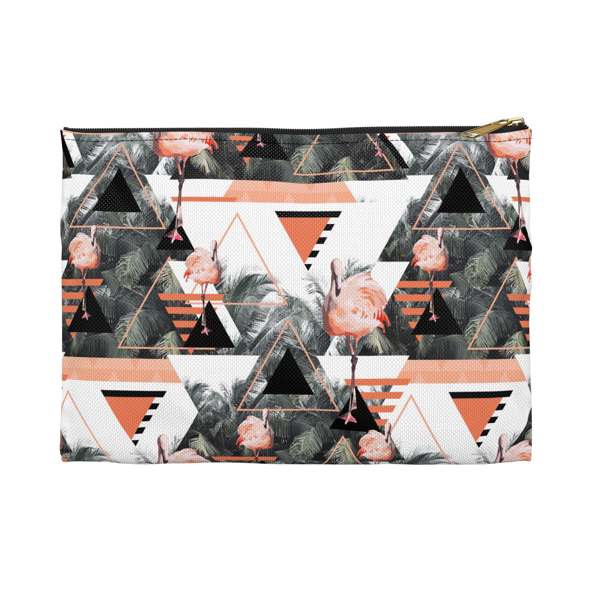 Black Beach Flamingos - Carry-All Pouch