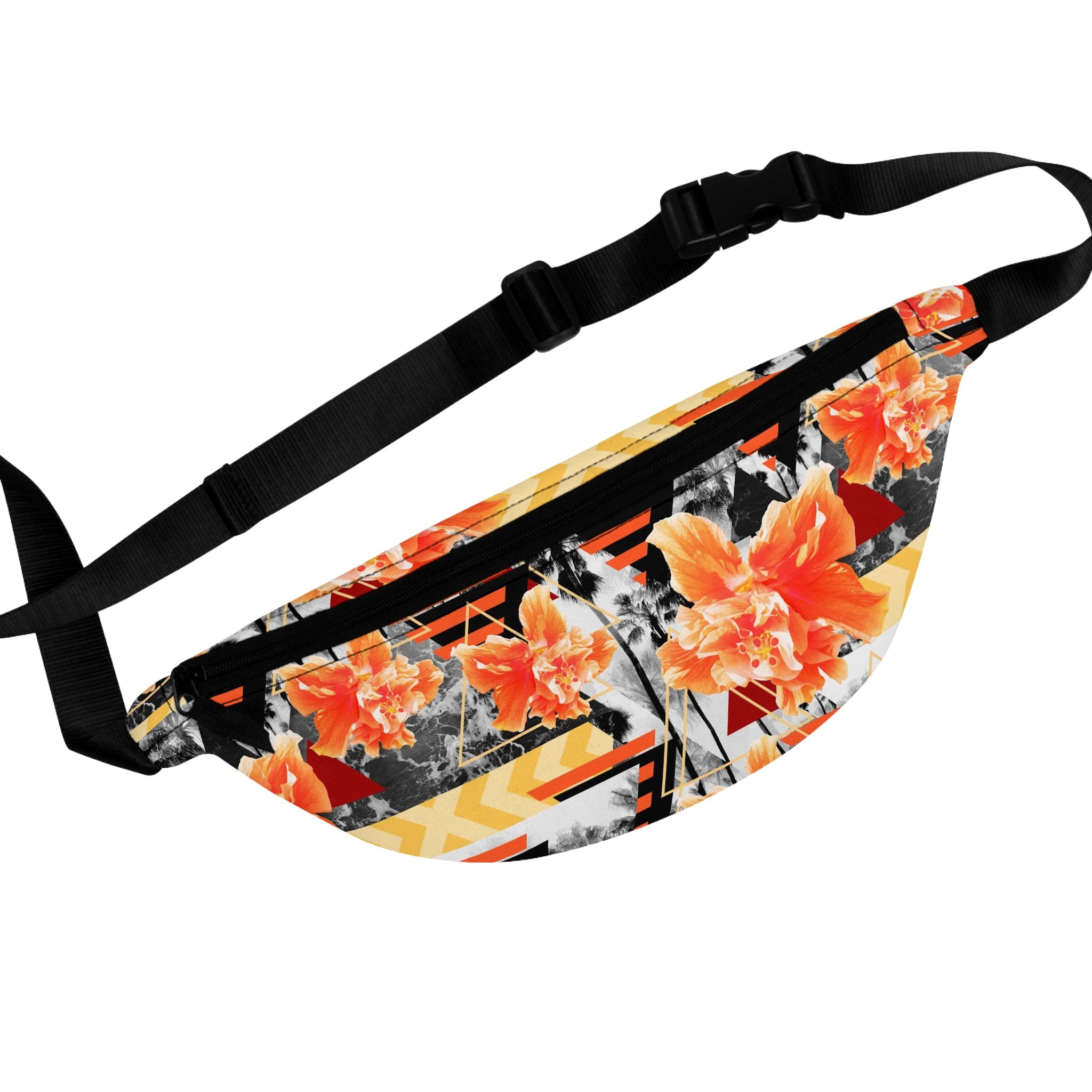 Wild Orange Hibiscus - Fanny Pack