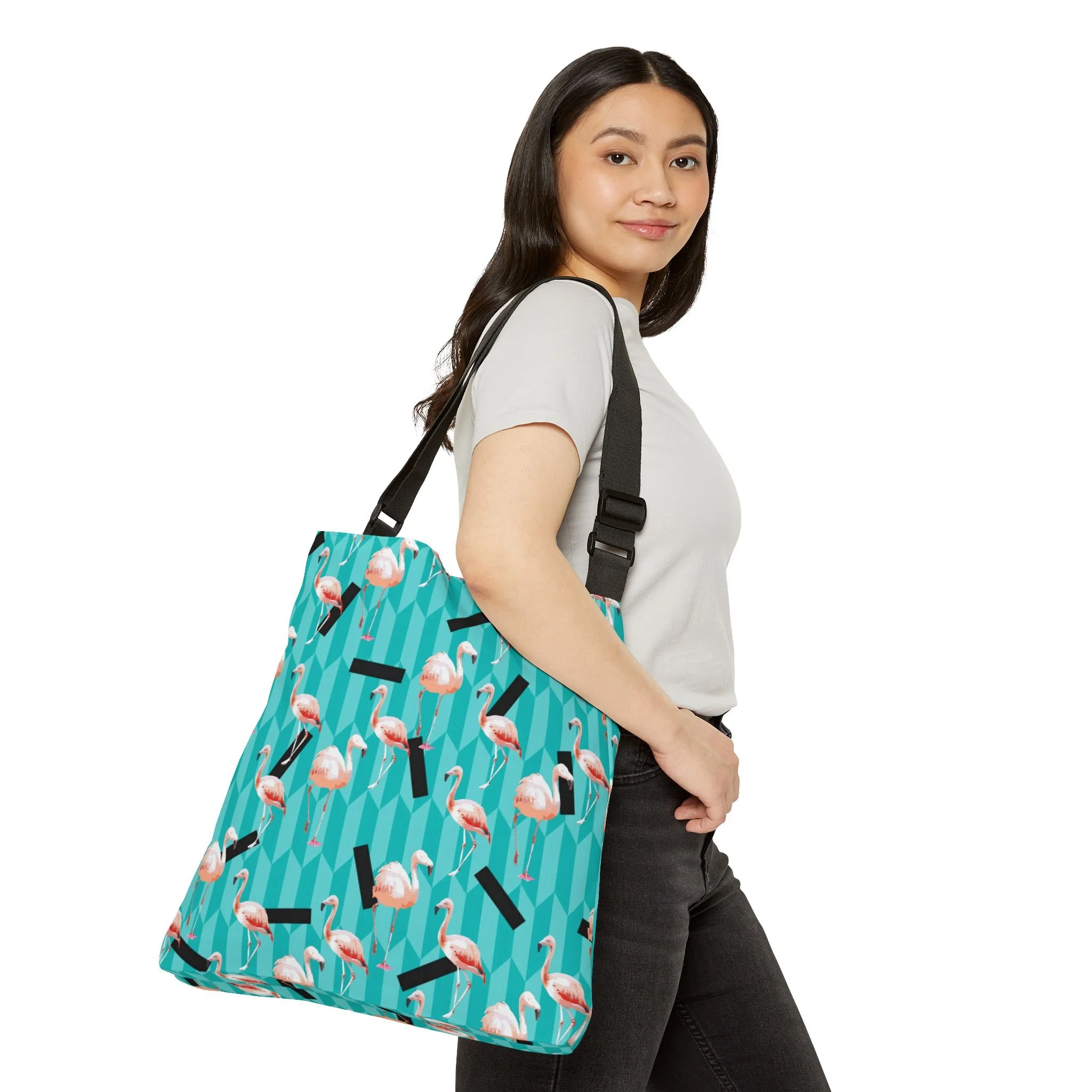 Taffy Flamingos - Tote Bag 18x18 Person 1 Adjustable.png