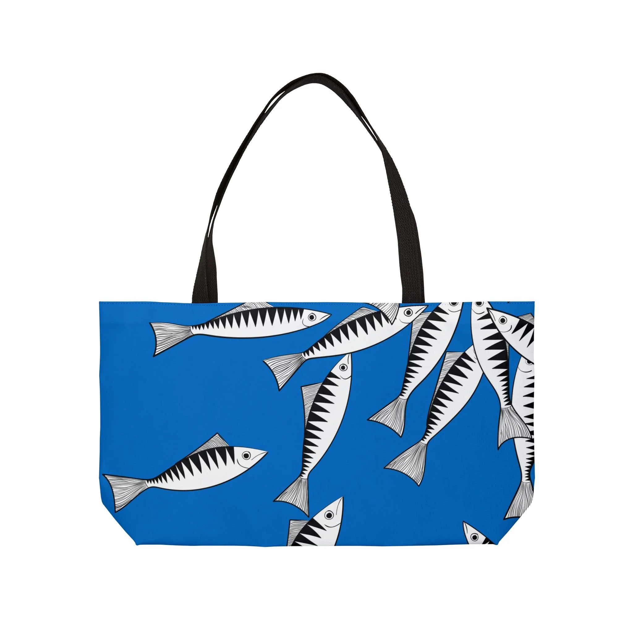 Crowding Mackerel - Elisabeth Maurland - Weekender Tote Front.png