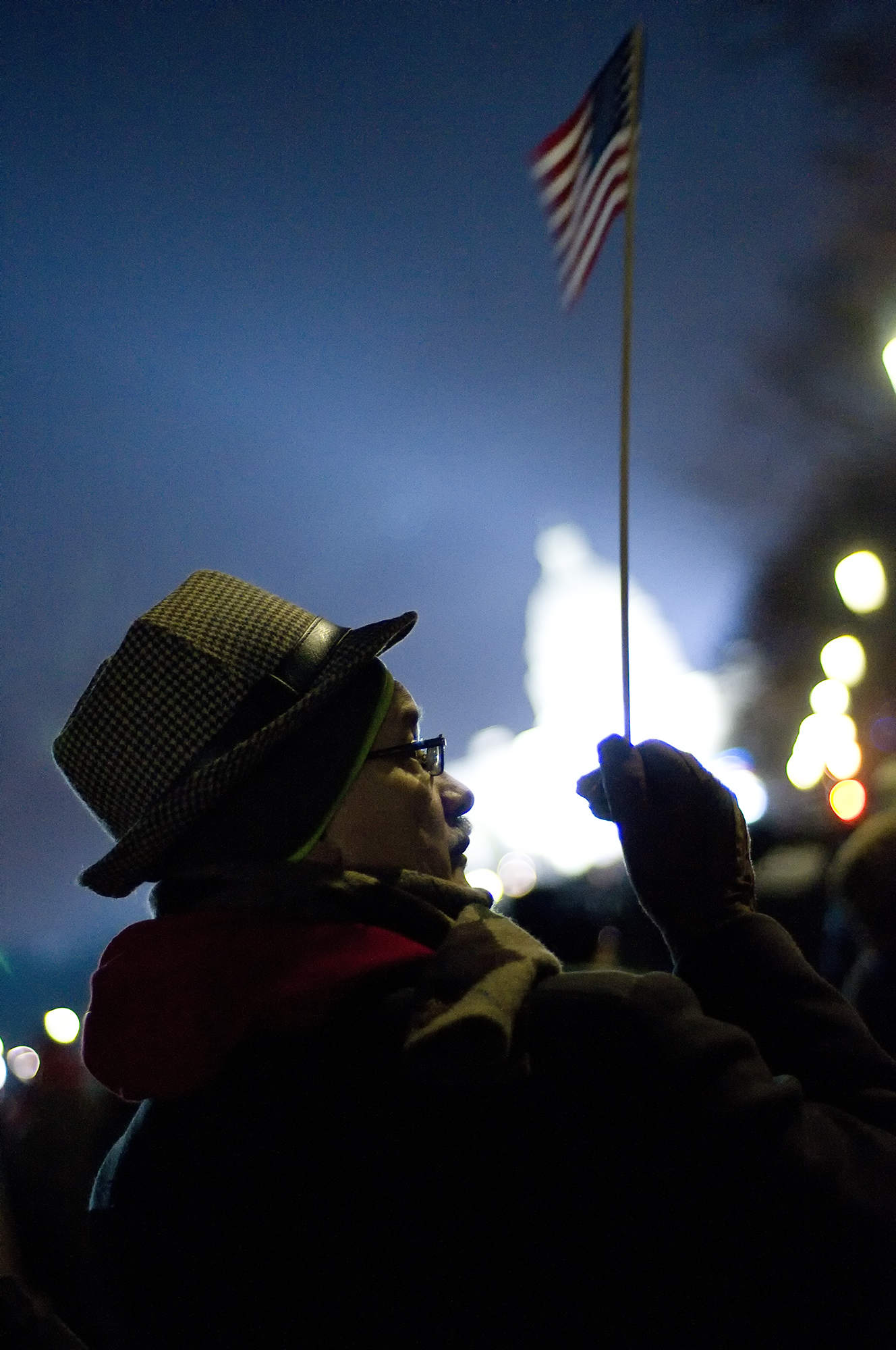  Inauguration of Barack Obama. Capitol Mall, January 20th 2009. 5am.&nbsp; 