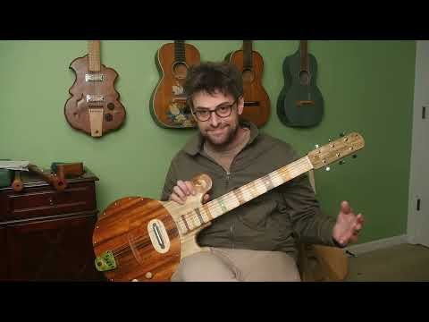 R.S.Randall Mushroom Guitar Demo