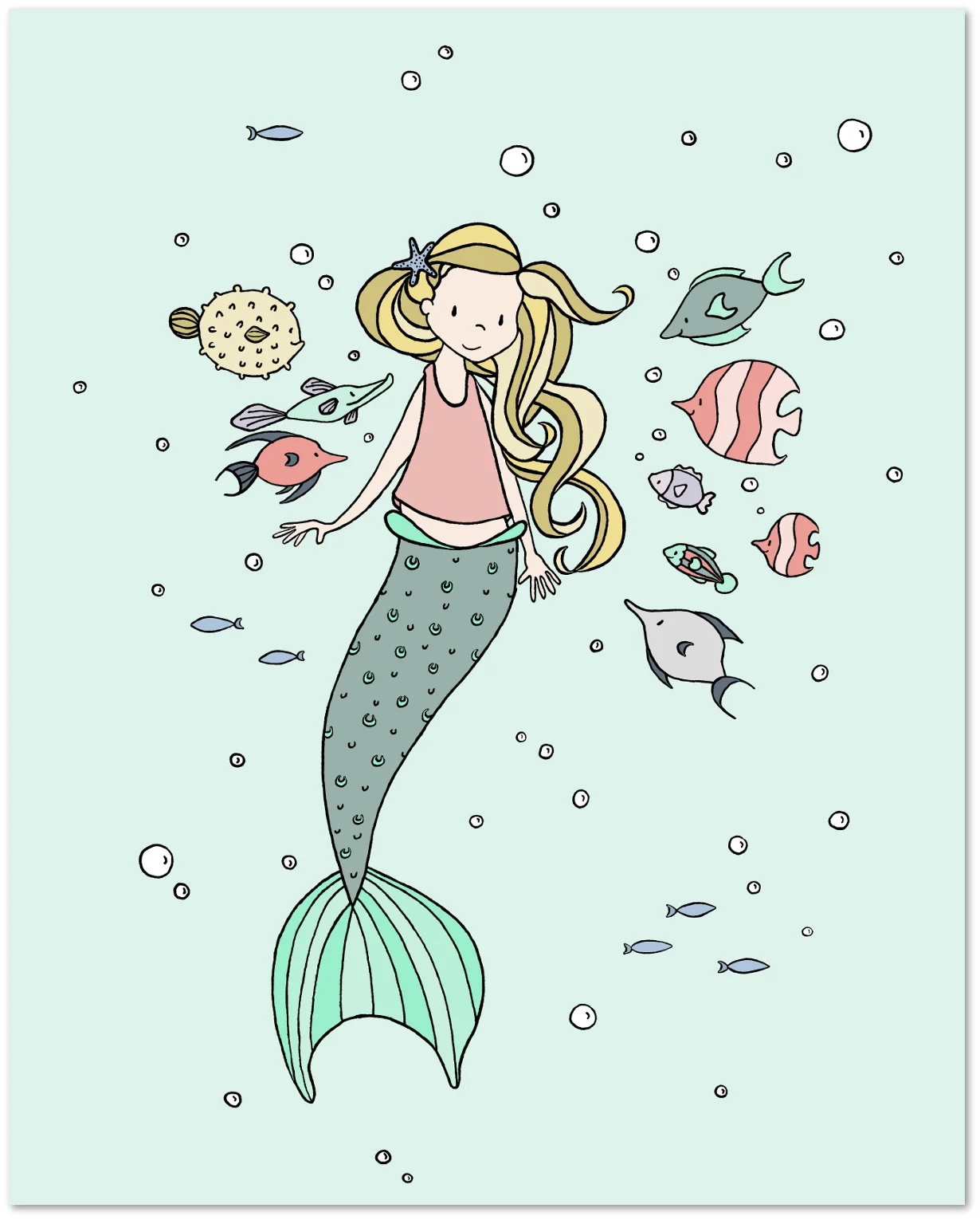 little mermaid nursery decor