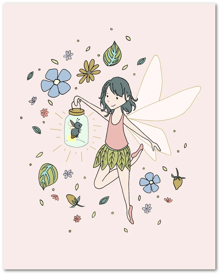 SET OF 3 - Fairies and Friends - Fairy Art - by Sweet Melody Designs