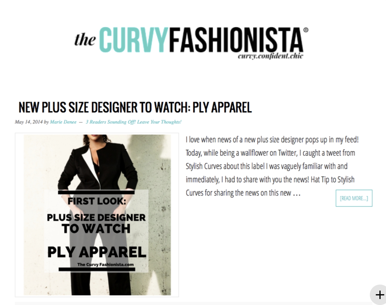 The Curvy Fashionista