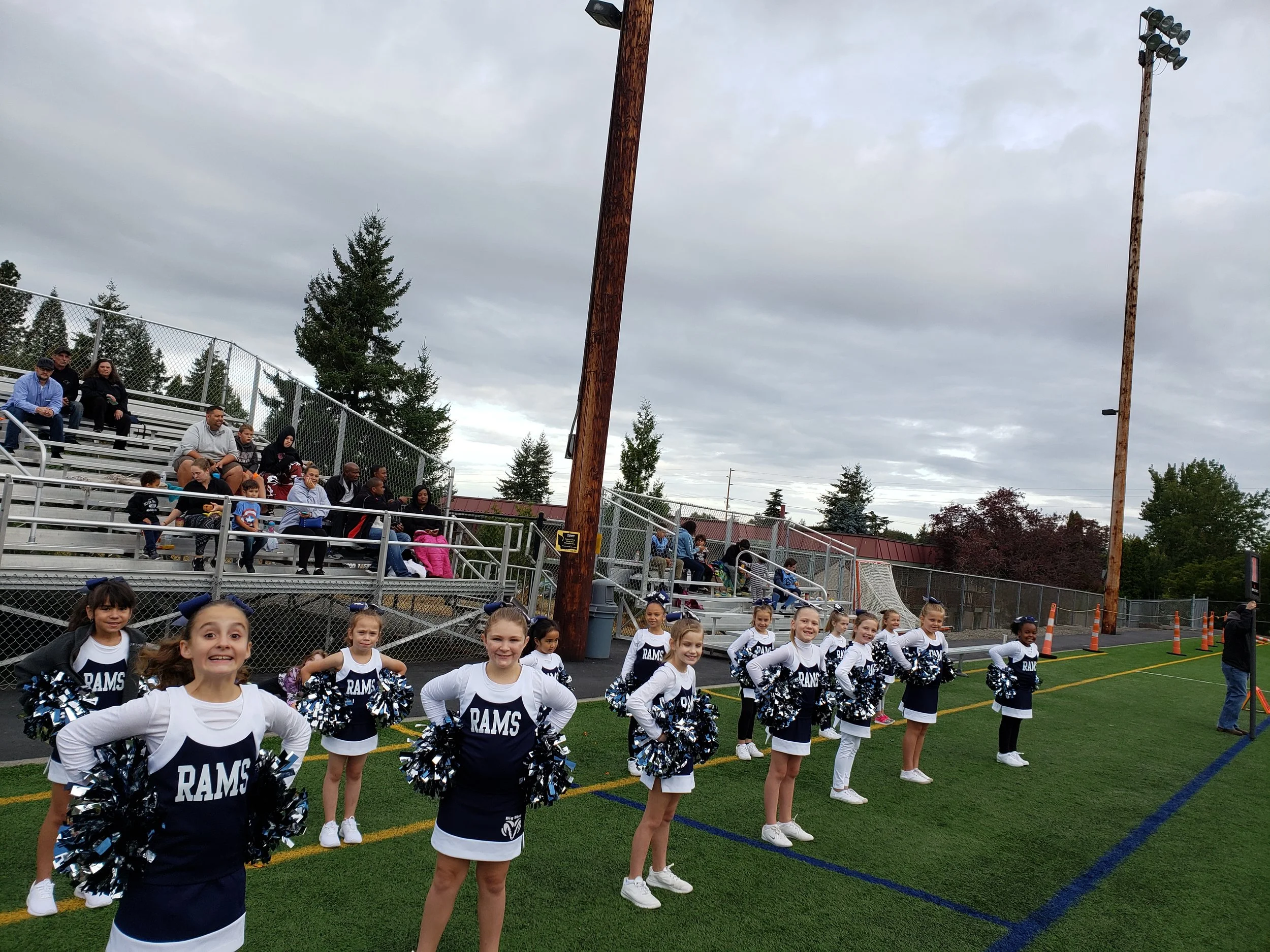 2018 8U Big Blue Rams Football