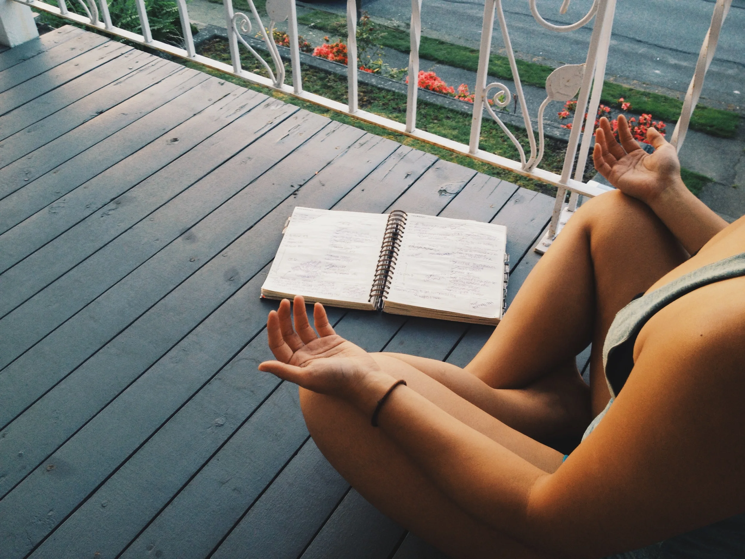 Drop the day planner. Open palms to receive. C'mon universe- show me what you've got. 