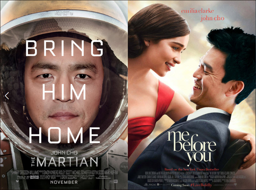 The #starringjohncho movement= so great. (image via http://sbs.com.au) 