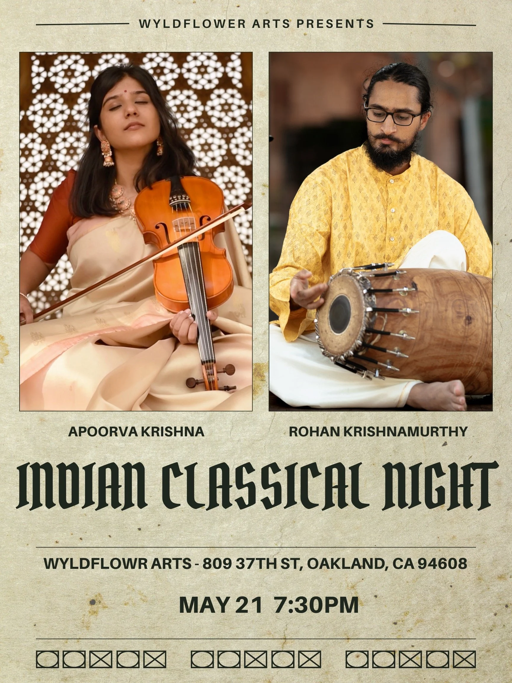 Carnatic Duet w/ Apoorva Krishna - Milpitas, CA