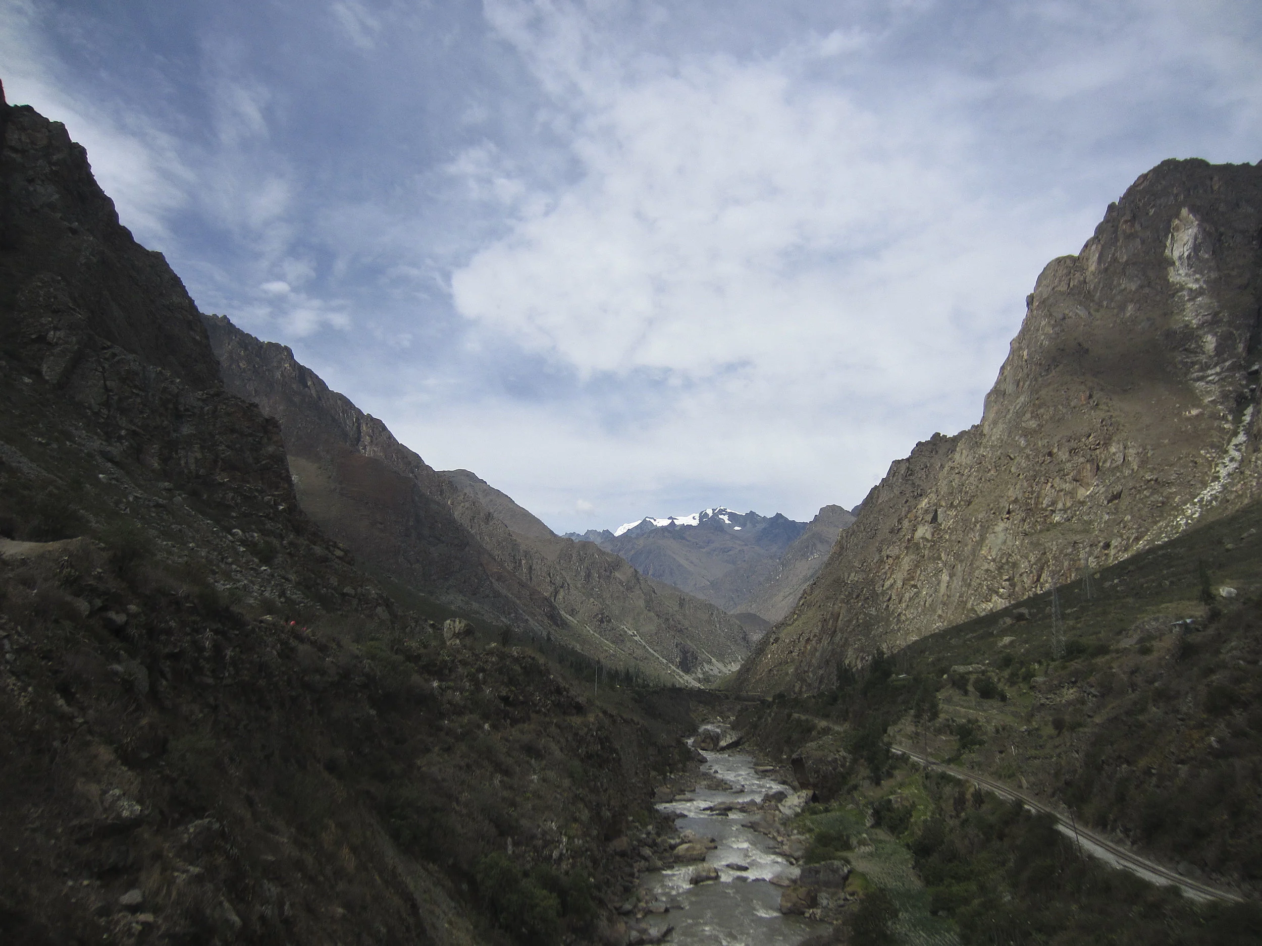 Day 1 of the Inca Trail | Beginning in the Sacred Valley, and continuing through the Andes for 26 miles to Machu Picchu, dotted with spectacular Incan ruins along the way. The trail actually spans over 75 miles, from Machu Picchu to Cuzco, the Inca would travel that distance in less time than it took us to make the 26 mile trek. There were numerous trails connecting the massive Incan empire in South America, however we were lucky enough to travel on the only known remaining original Inca trail, a stone path laid over 500 years ago, worn smooth by millions of footsteps.