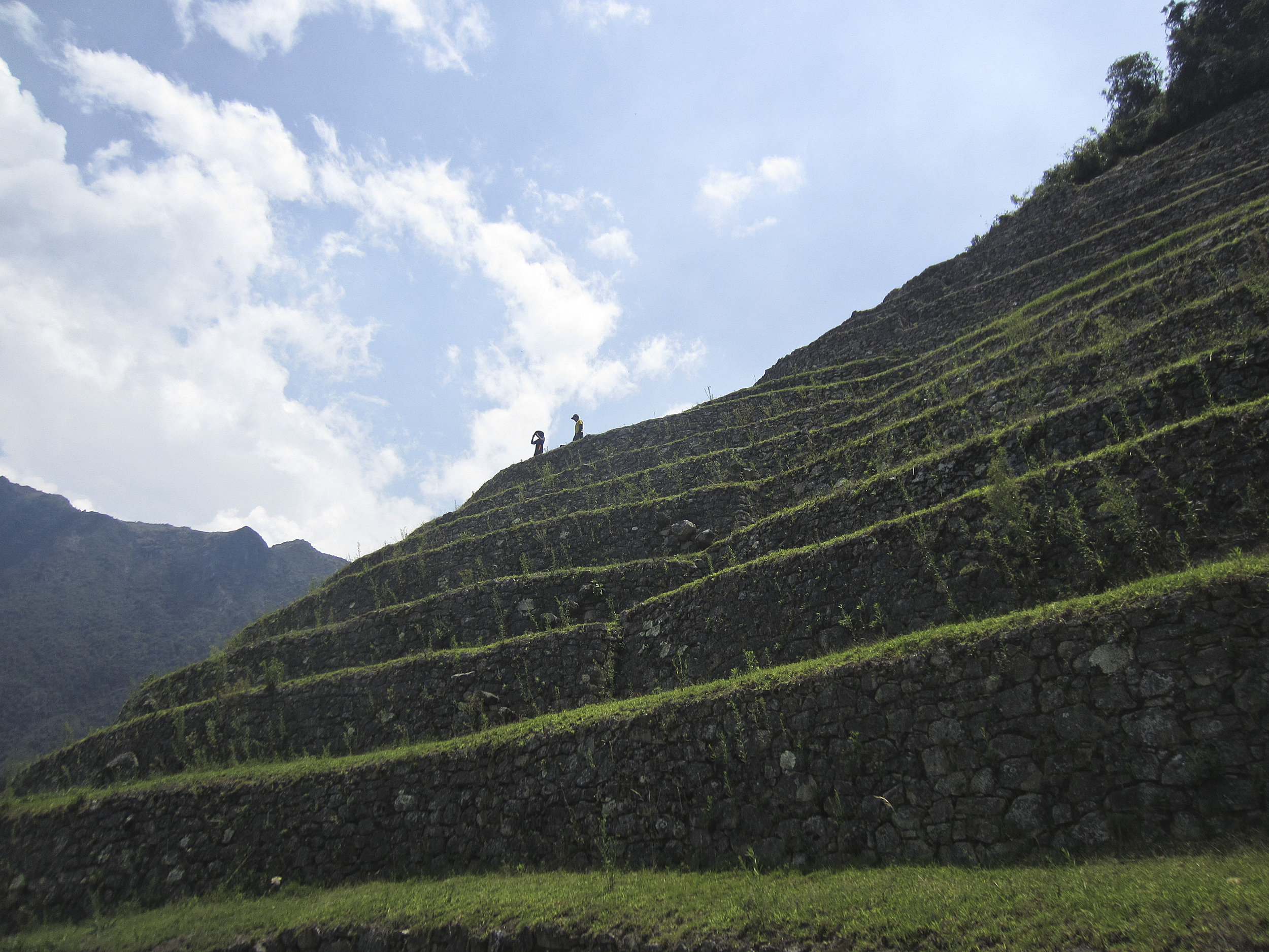 Inca Trail Day 3 | Intipata | A terraced, vertical, Incan farm.