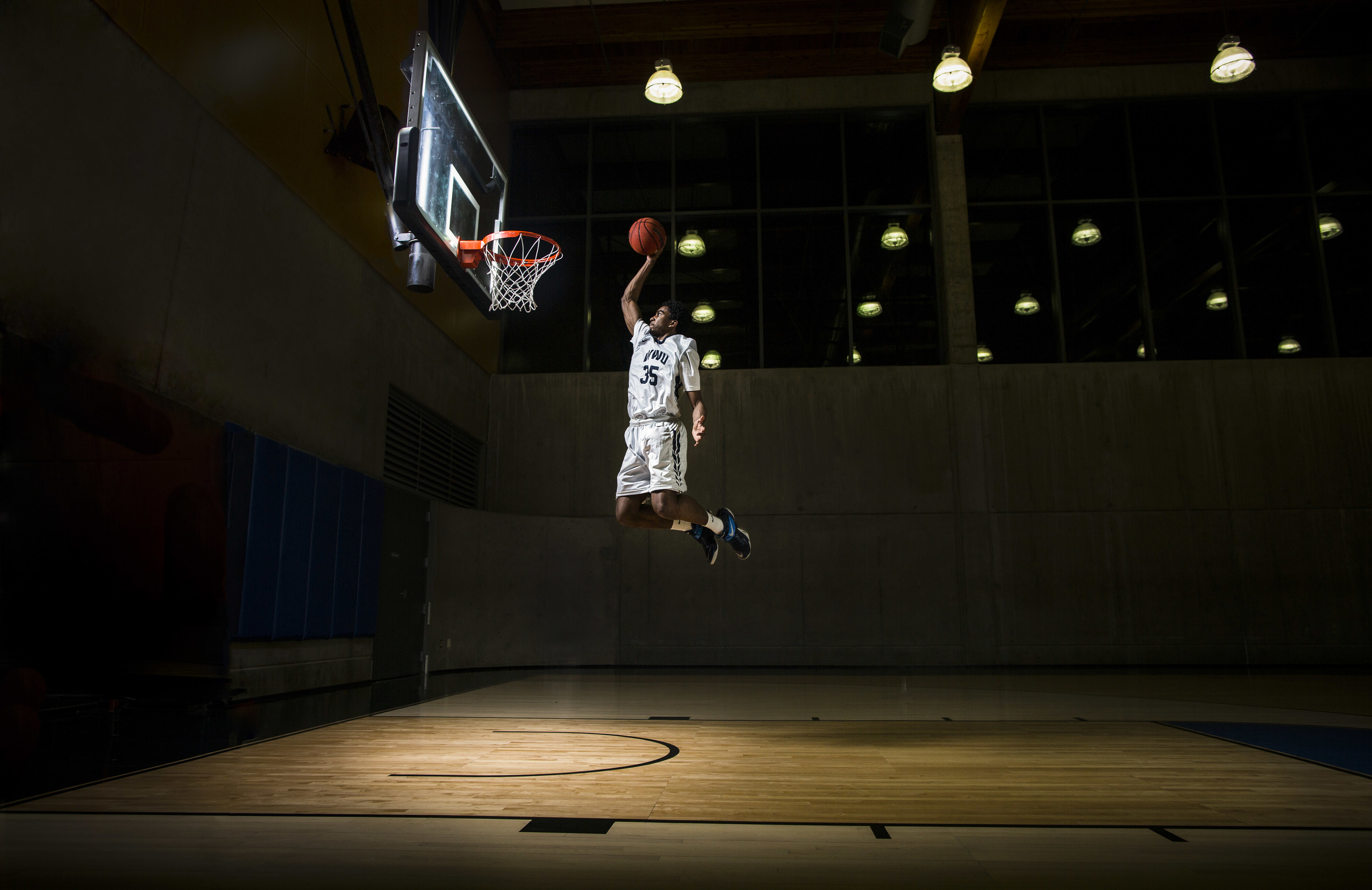 WWU Men's Basketball star, Jeffery Parker