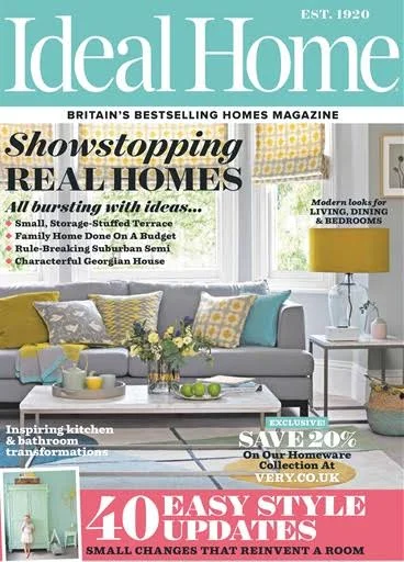 Ideal Home Cover, April 2018