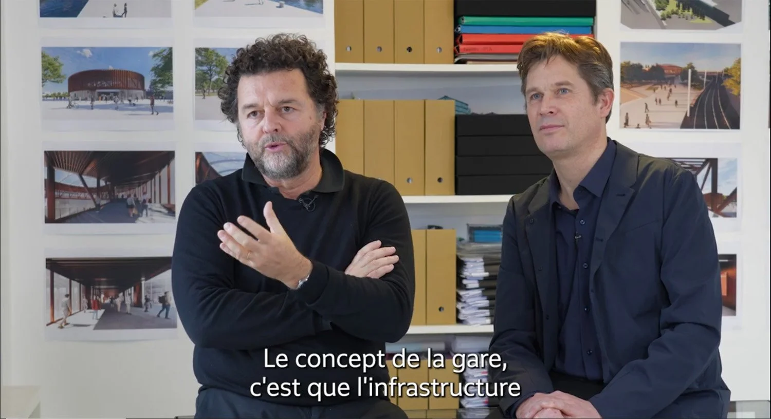 Gare Pont de Bondy par Silvio d’Ascia et Jakob Sand