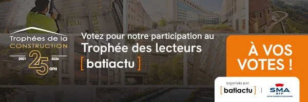 Vote des Lecteurs 2026 - Batiactu