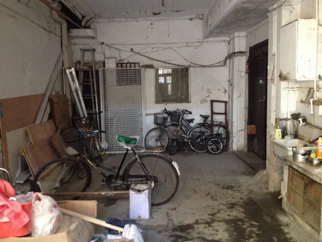 Inside our apartment building. Yes I am serious.