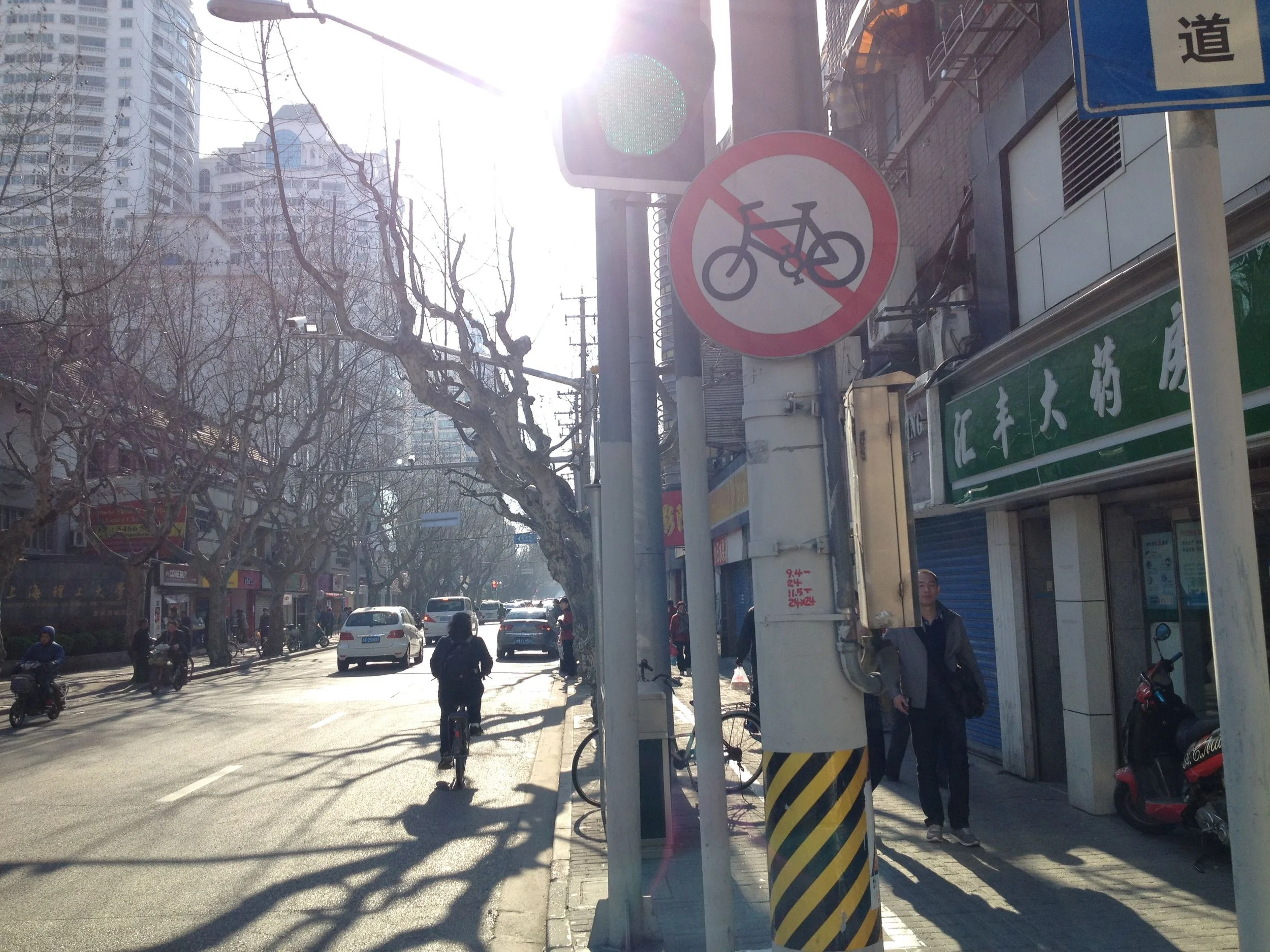 No one in Shanghai knows what these signs means. Myself included