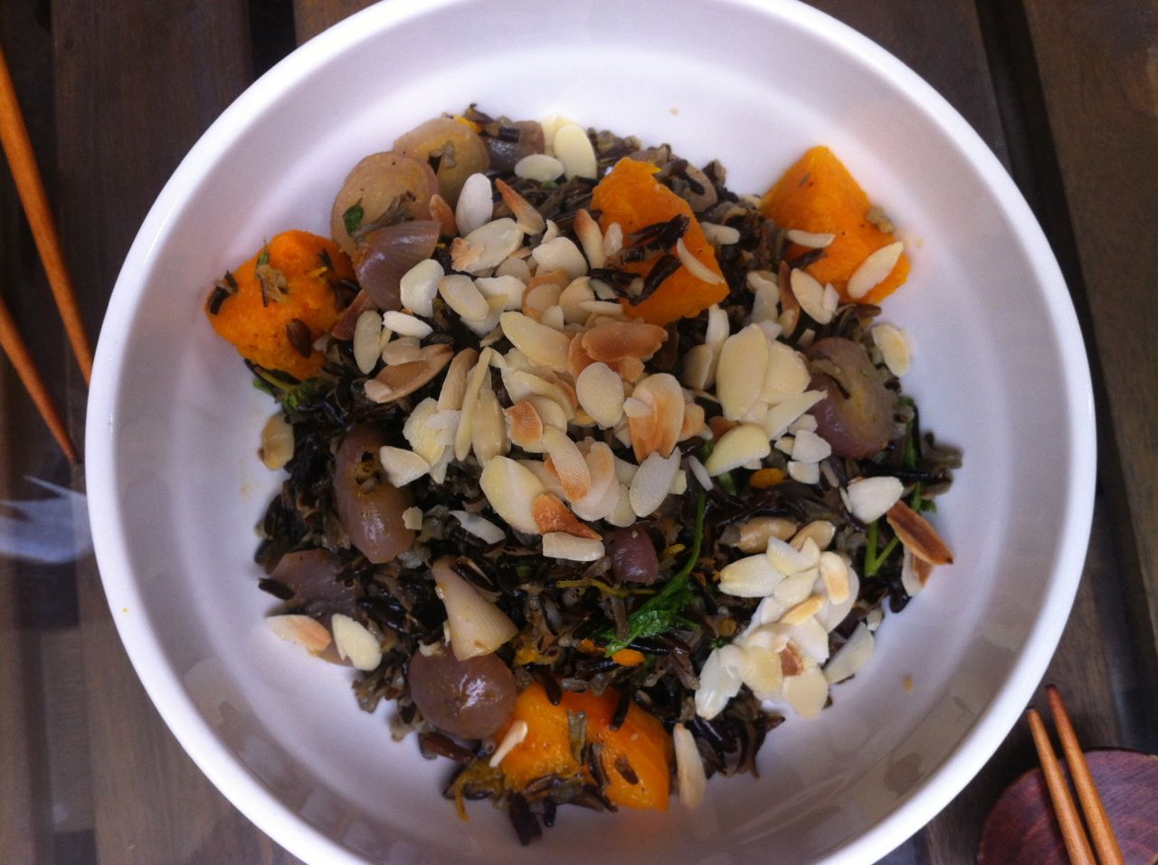 Wild Rice & Pumpkin salad