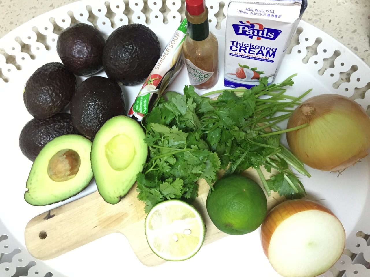 Here we go - green, clean, cream & beautiful!