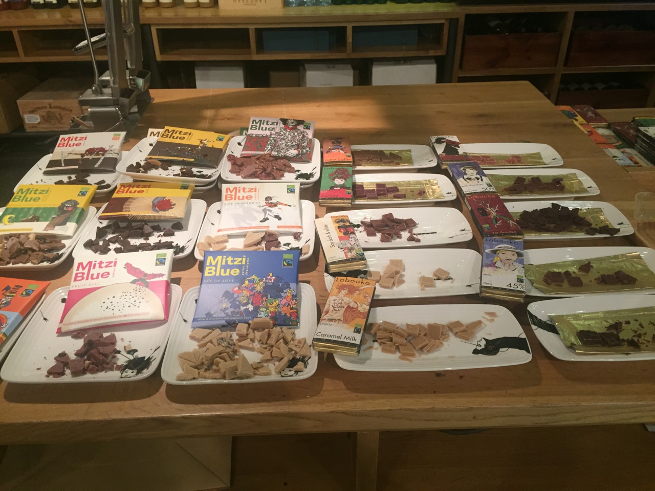 Chocolate tasting anyone?