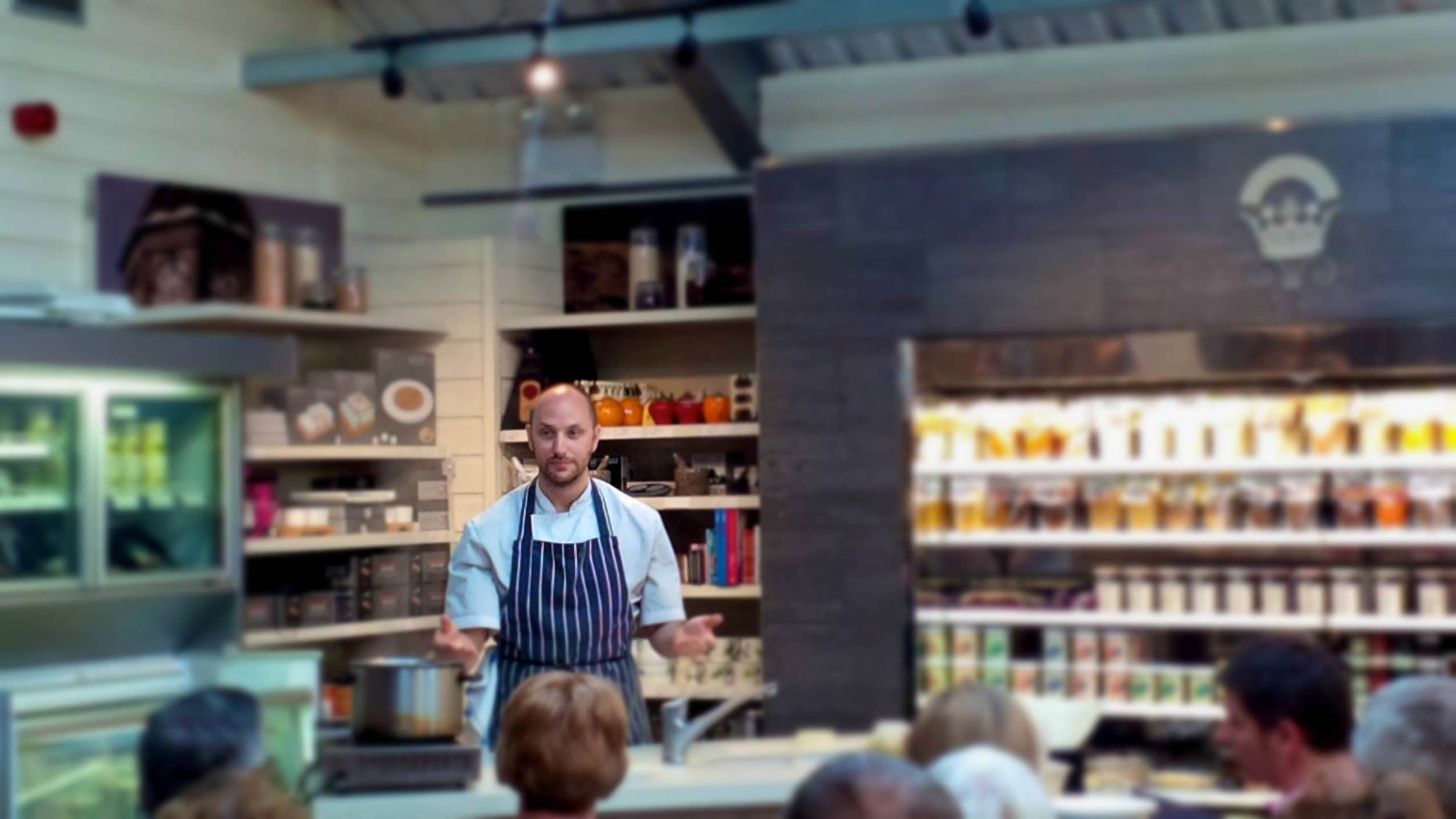 Craig's venison demo at Hopetoun last year