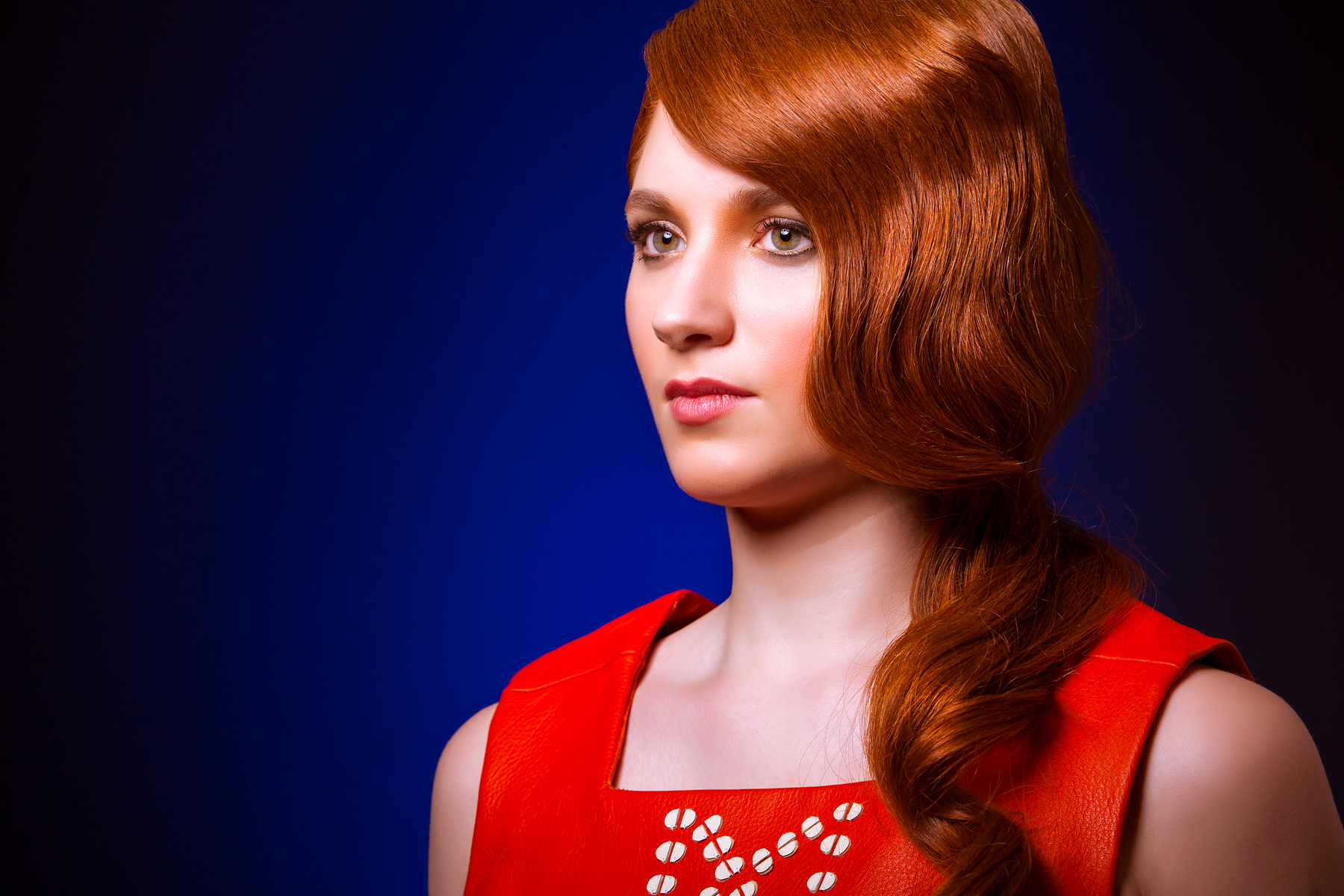Female Redhead Portrait
