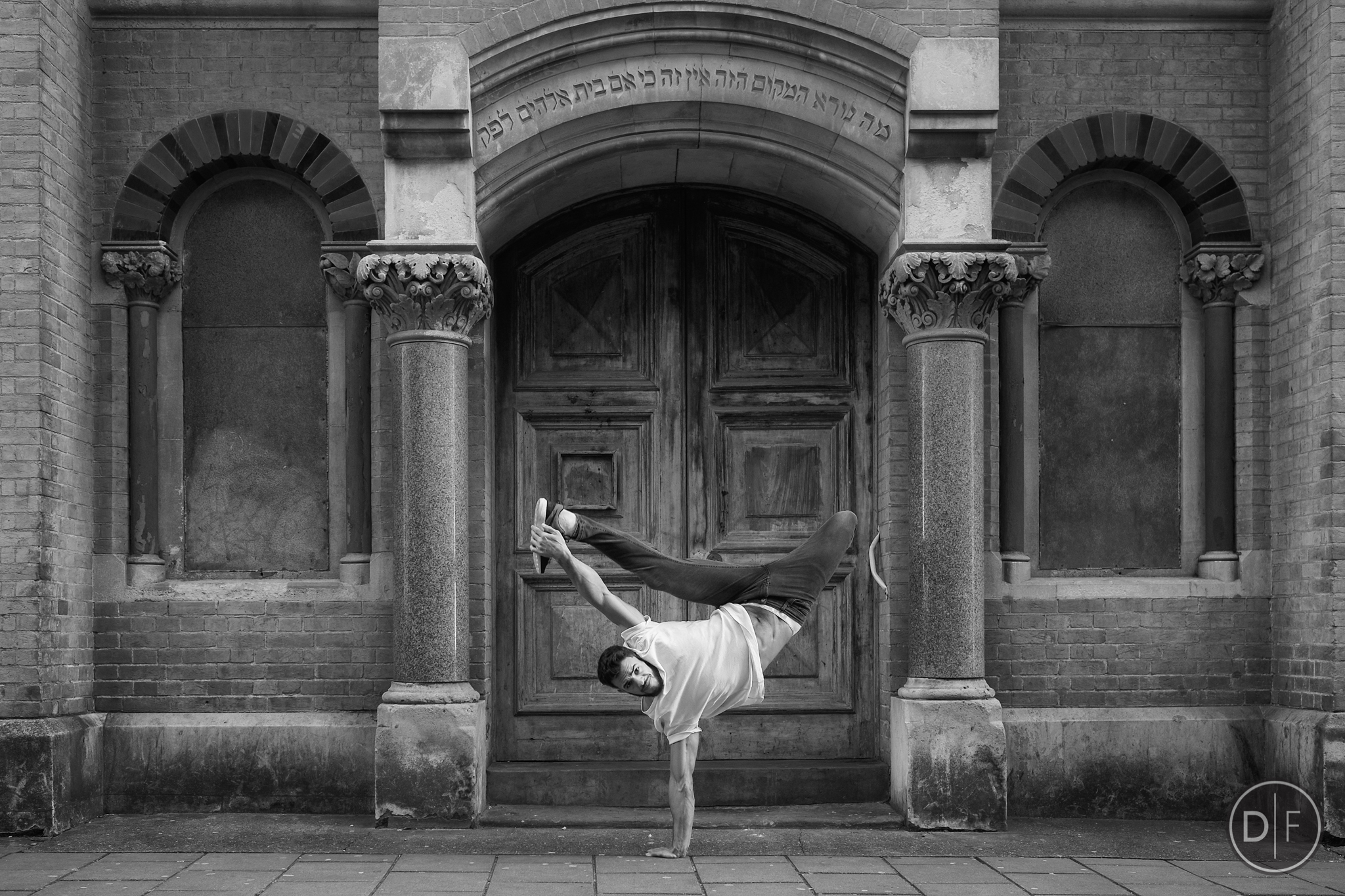 Dancer in street