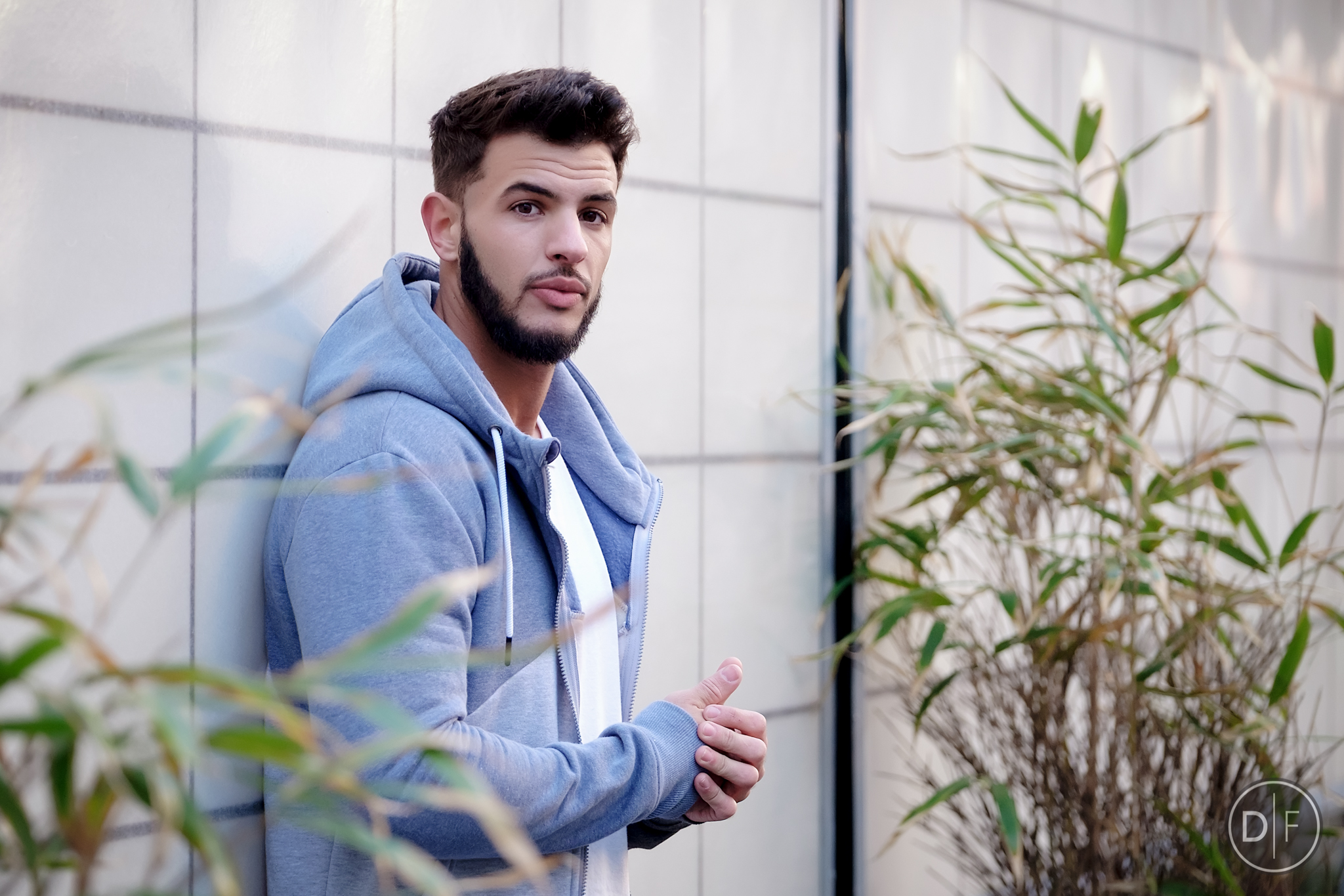 Male in hoodie