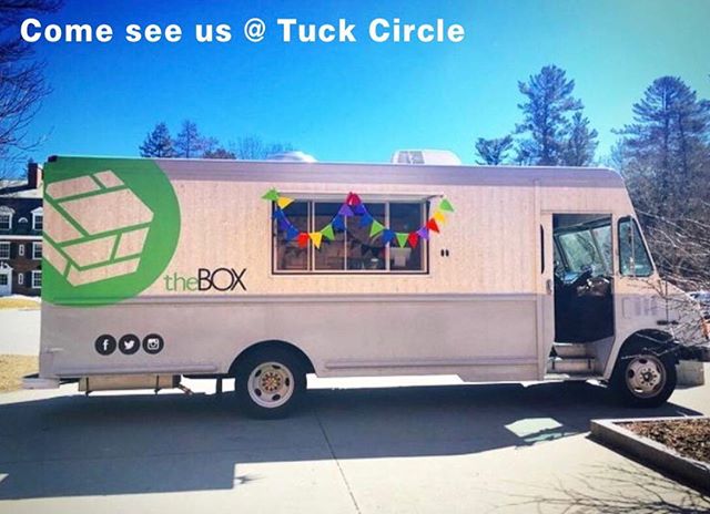 The rain ☂️💧has cleared. We are back at Tuck Circle today with 🍟🍟🍟🍟. Come get your fry fix at #theBOX