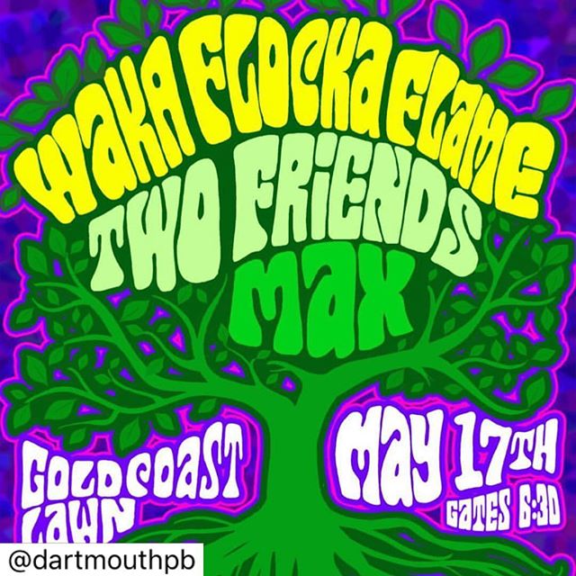 TOMORROW: fuel up for @dartmouthpb Green Key with theBOX! See you at Silsby from 11:30-2:30 on Friday 🎉🎉🎉
.
.
REPOST: PB is proud to announce this year’s Green Key lineup, featuring co-headliners Waka Flocka Flame, Two Friends, and MAX! Be on the lookout for more information about wristbands. Get excited for Green Key 2019!! #dartmouth #tuck #greenkey #greenkeyweekend #thebox #wakaflockaflame