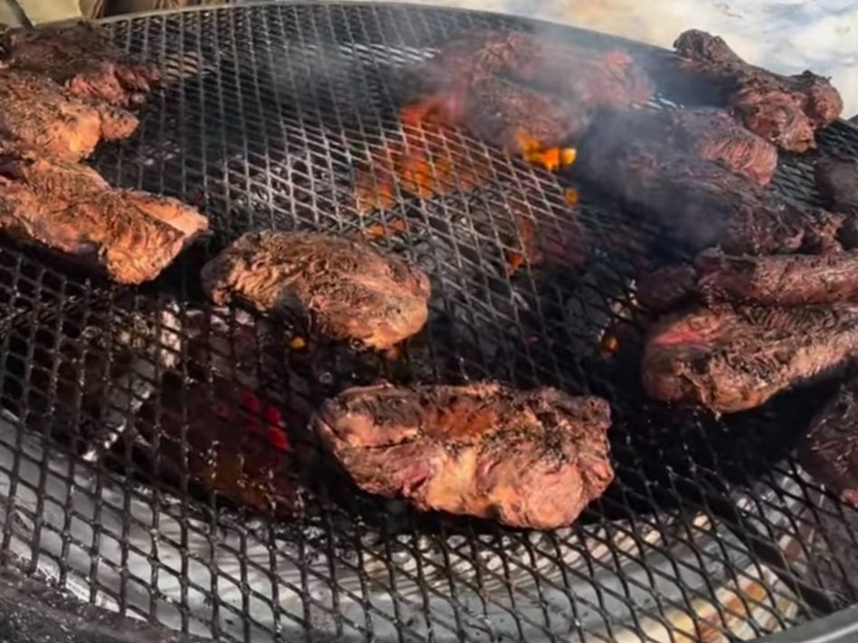 Wood-fire grilled carne asada