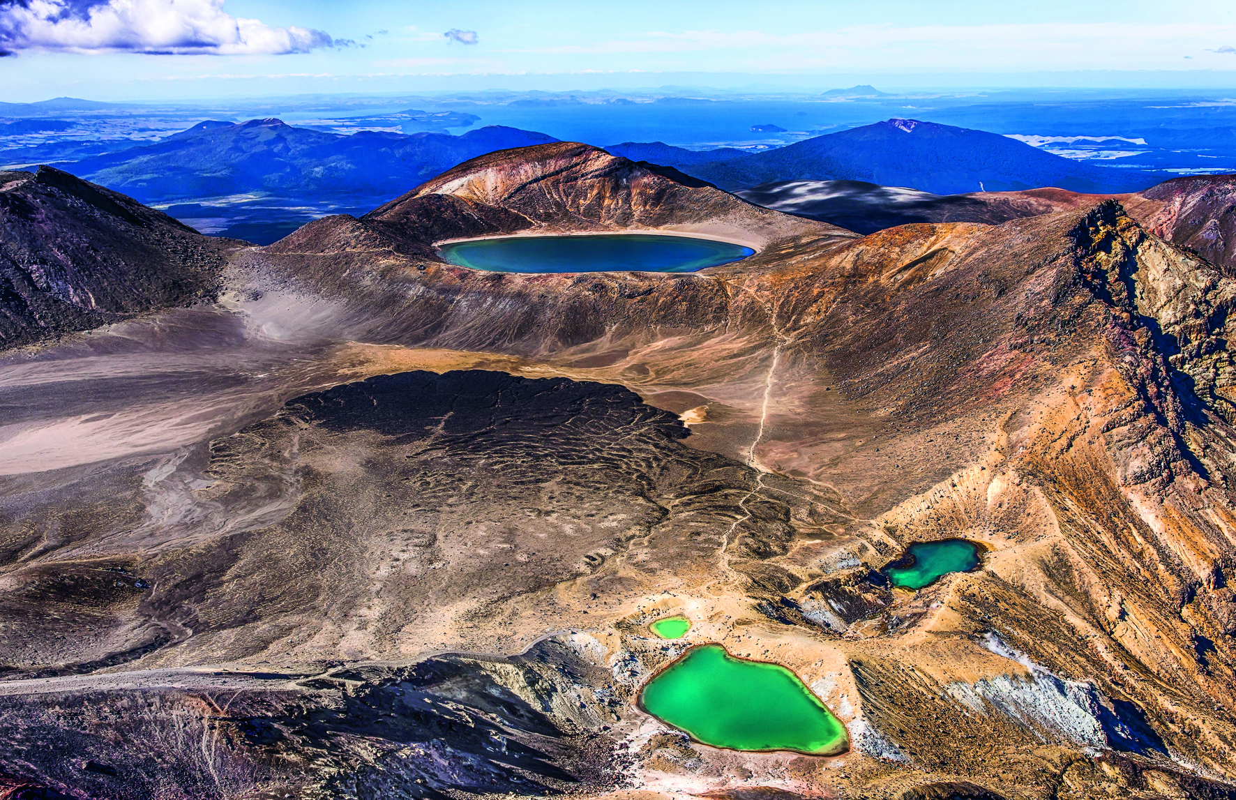 © The World's Most Magical Wilderness Escapes by Michael Poliza, published by teNeues, www.teneues.com. Tongariro National Park & White Island, New Zealand, Photo © 2015 Michael Poliza. All rights reserved. www.michaelpoliza.com
