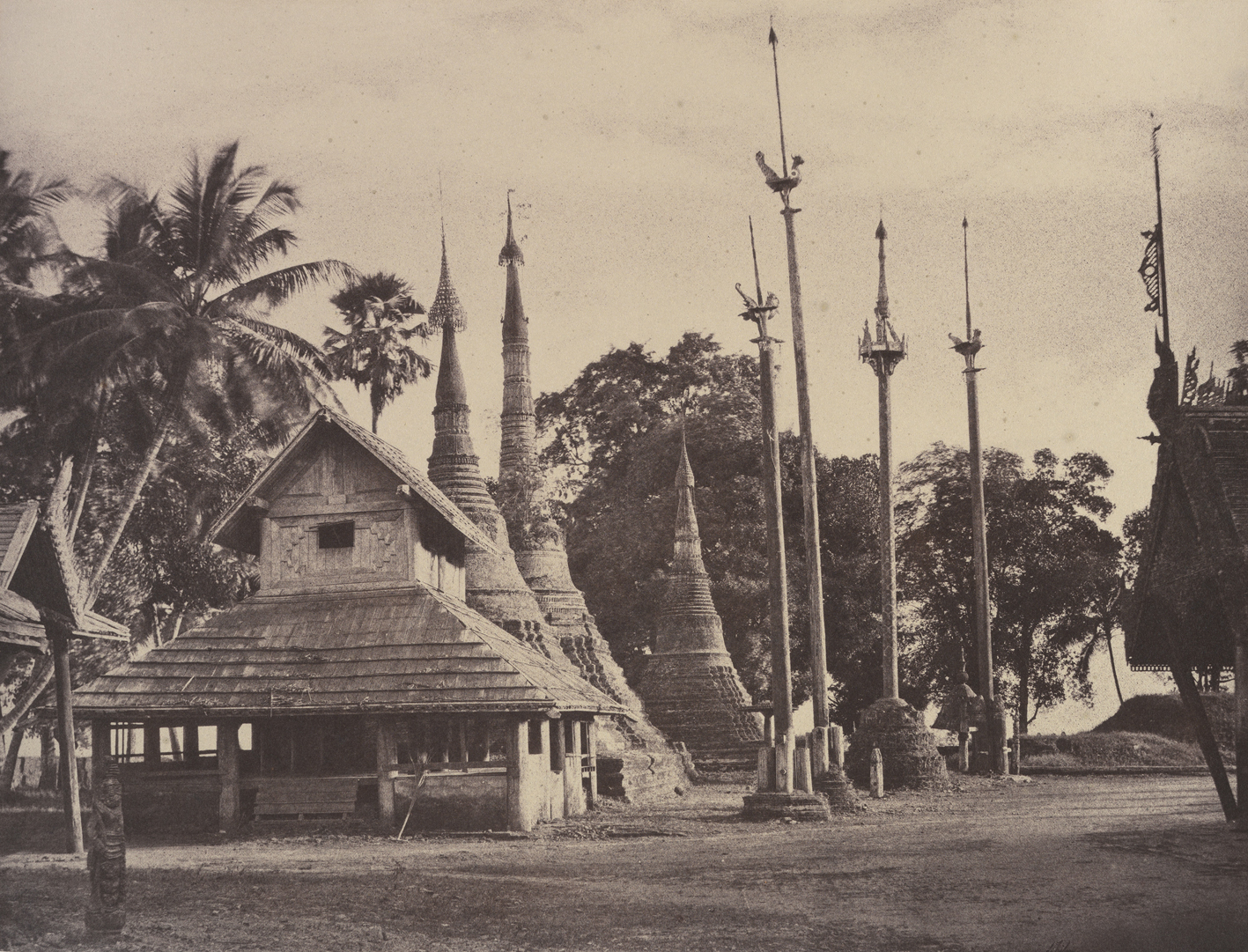 Rangoon: Henzas on the East Side of the Shwe Dagon Pagoda