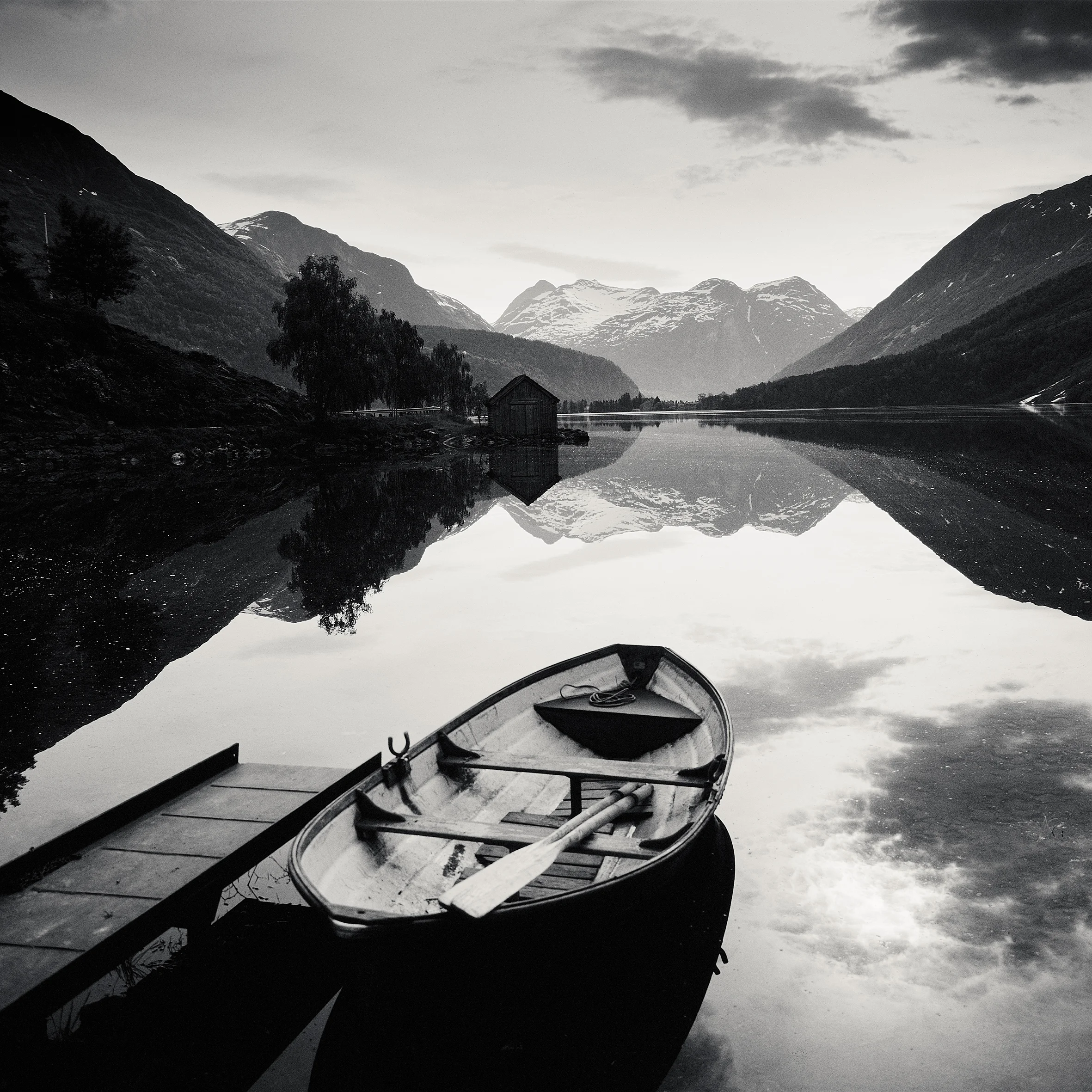 © Josef Hoflehner - Retrospective 1975-2015, to be published by teNeues in September 2015, www.teneues.com. Boat, Norway, 1979, Photo © 2015 Josef Hoflehner. All rights reserved.