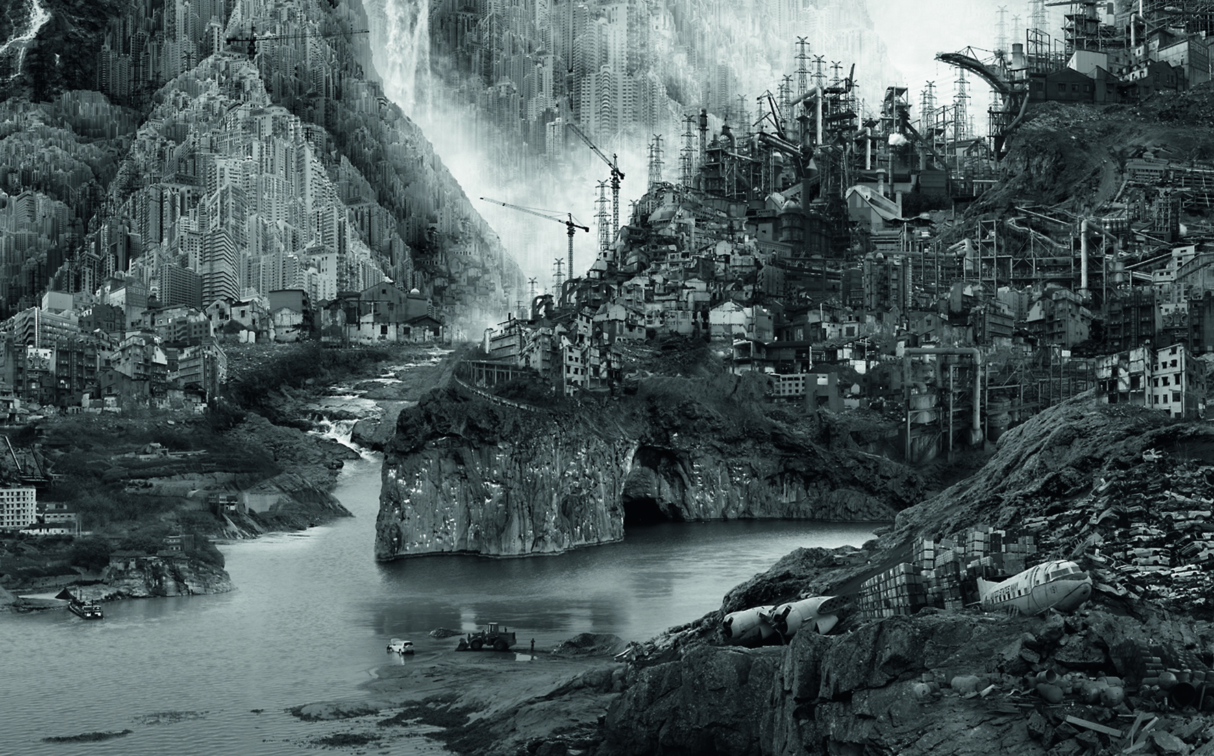 © 2015 courtesy of The Prix Pictet Ltd. www.prixpictet.com , www.pictet.com , From the New World (detail), 2014, Shanghai, Hong Kong, Taipei and etc., Photo © Yang Yongliang