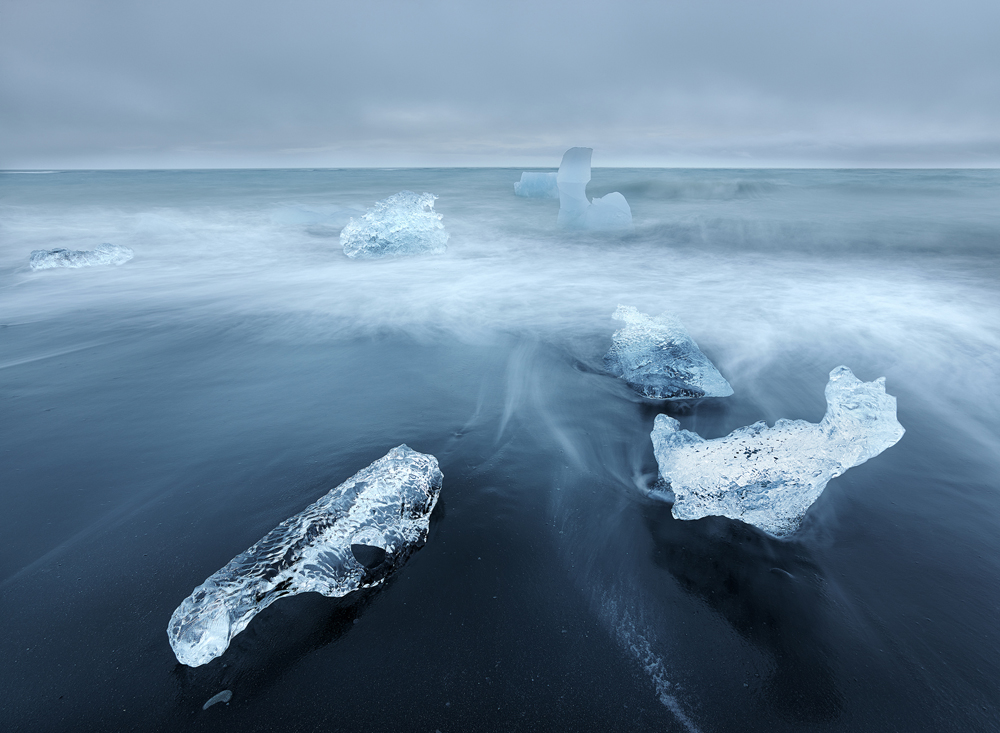 Jökulsárlón, Jokulsarlon Beach, Southeast Iceland, Photo © 2015 Fokion Zissiadis. All rights reserved. www.fokionzissiadis.com
