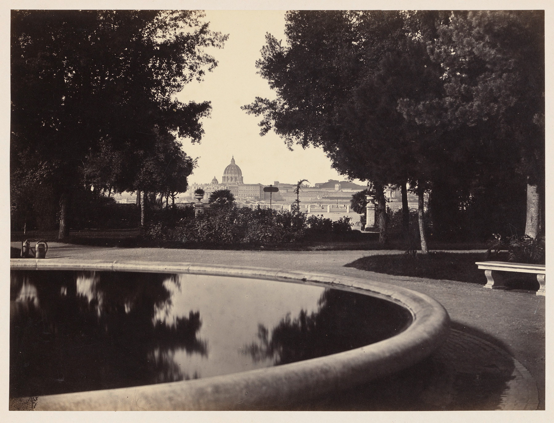 Robert Macpherson_Gezicht op Rome vanaf Monte Pincio_1860_1863(c)Rijksmuseum_2017